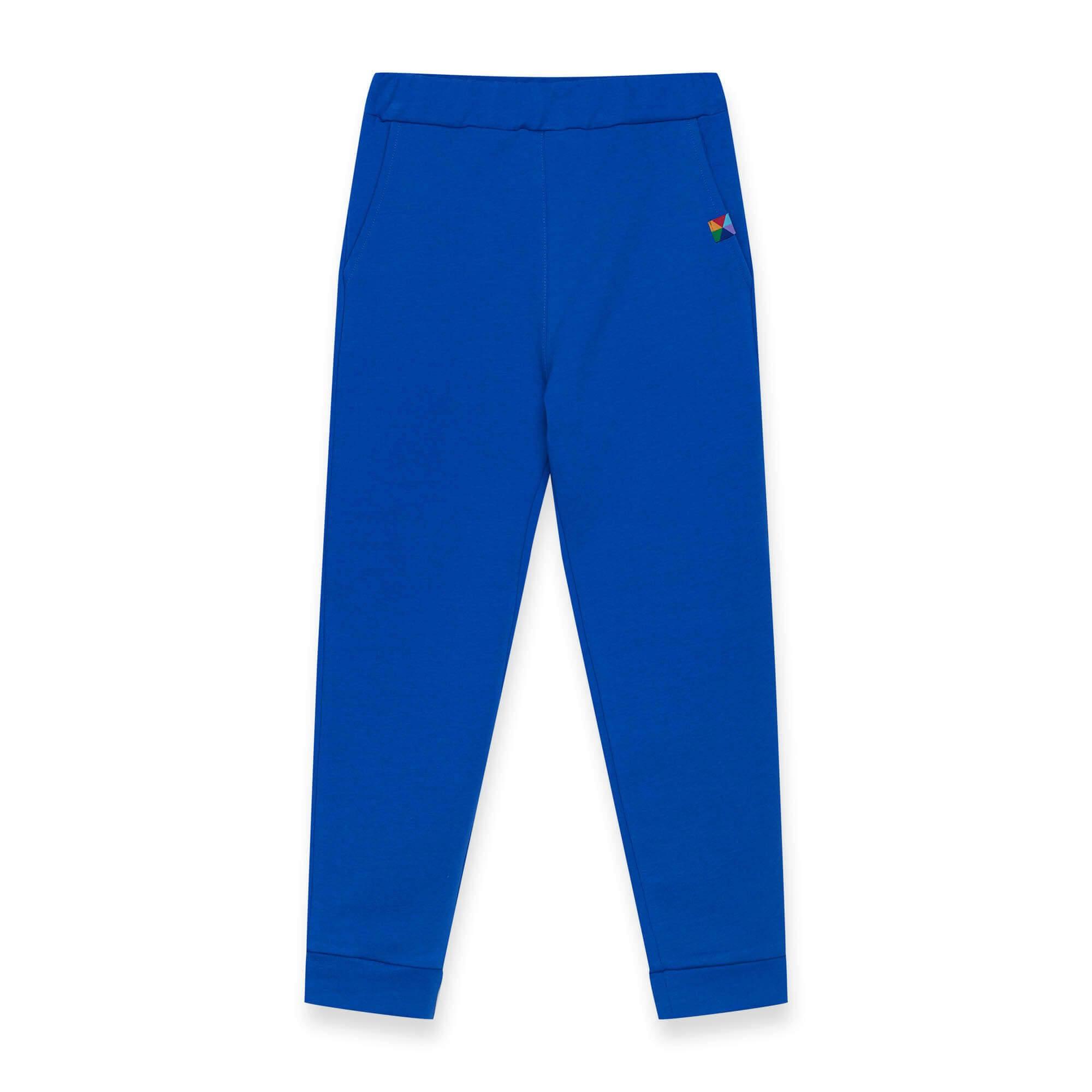 Blue sweatpants