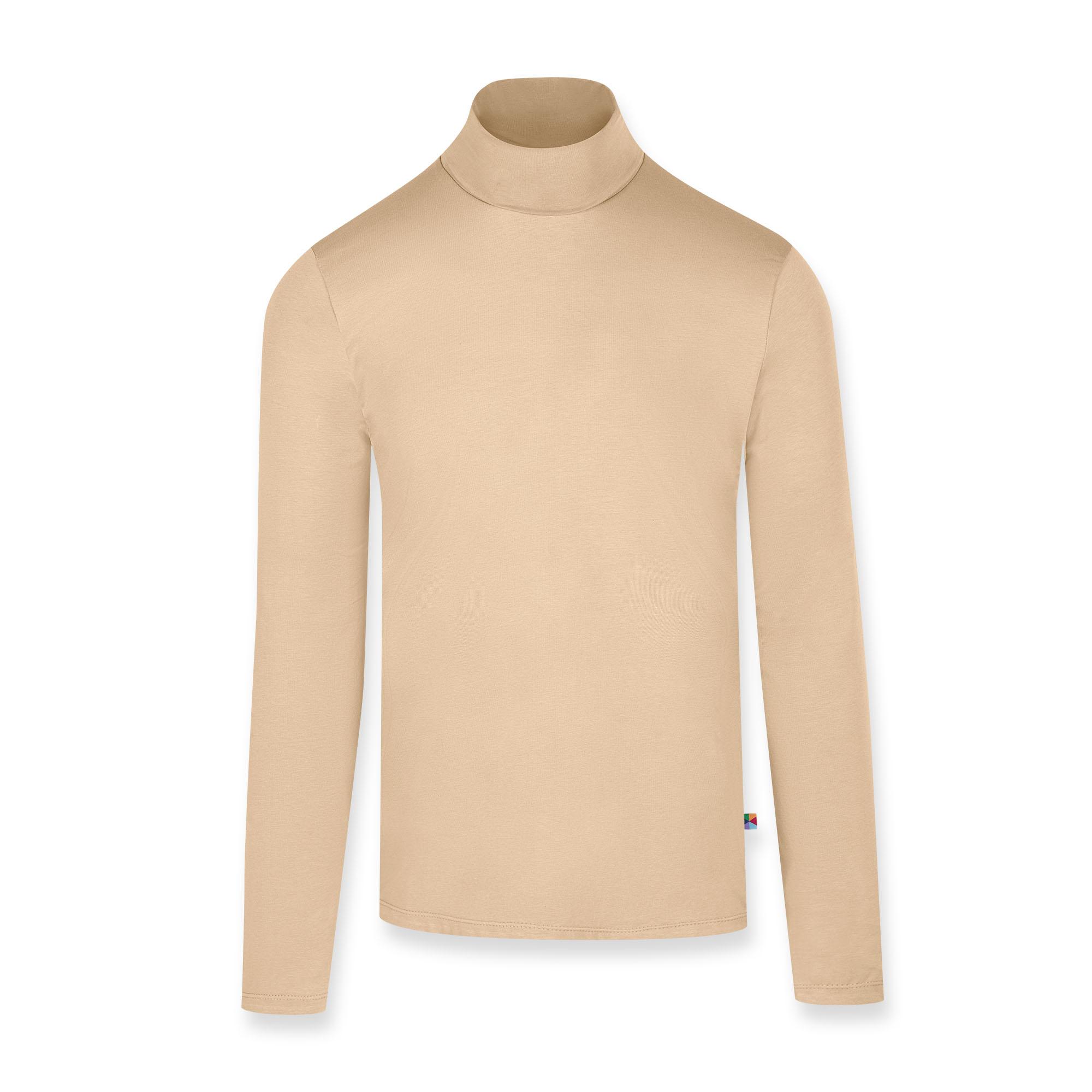 Beige turtleneck Men