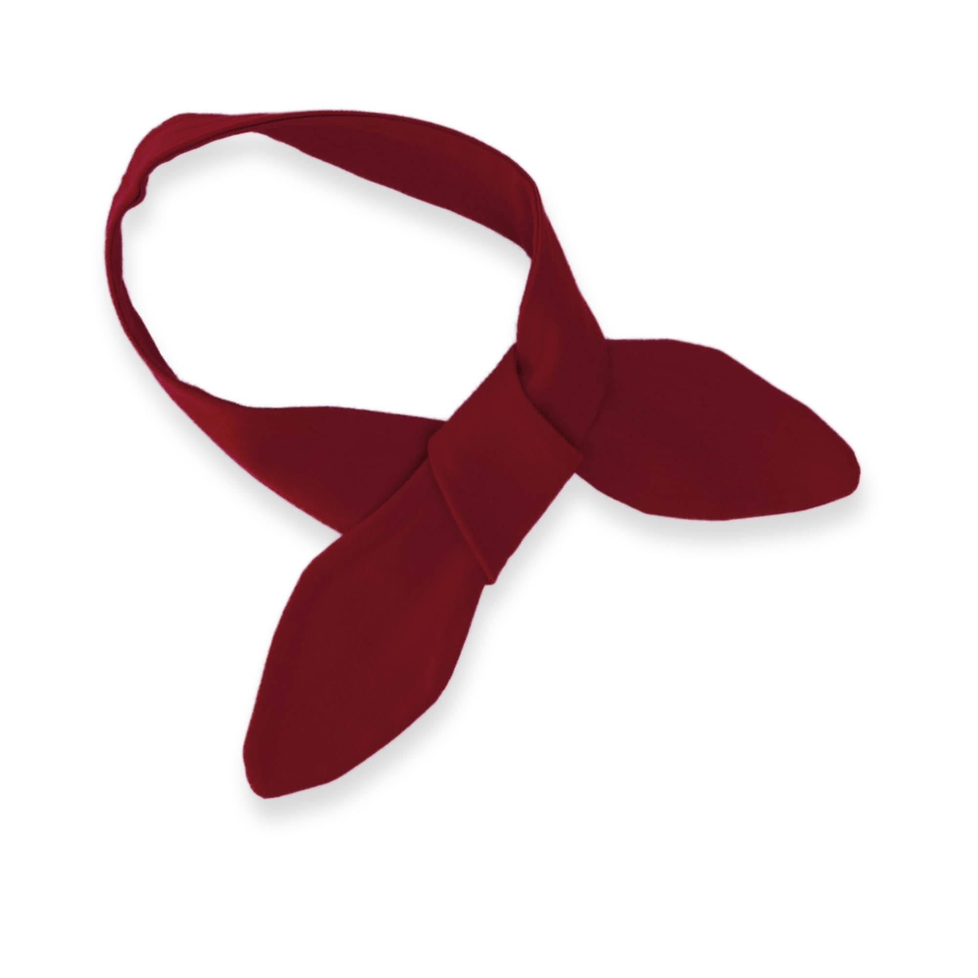 Burgundy pin-up headband