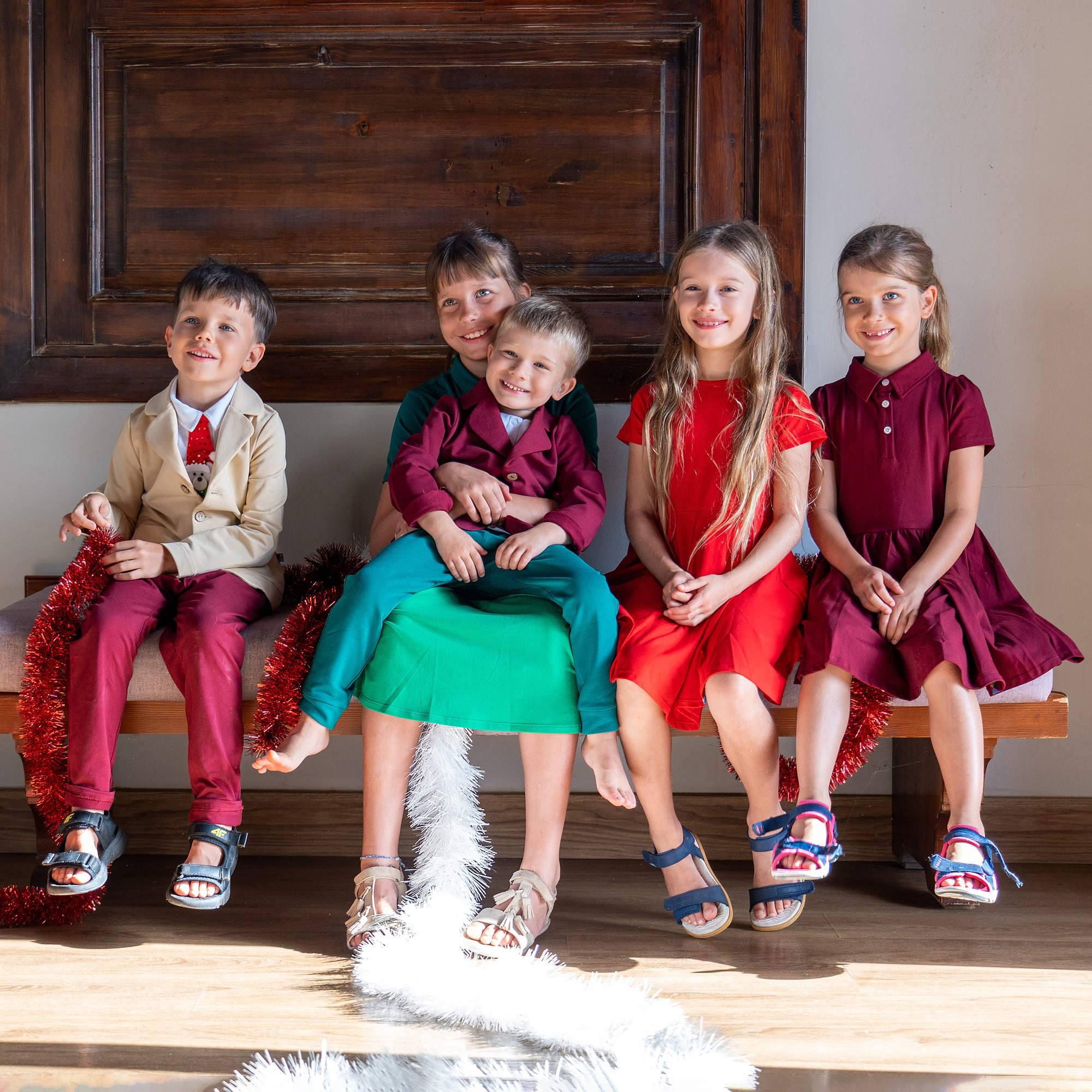 Burgundy polo dress