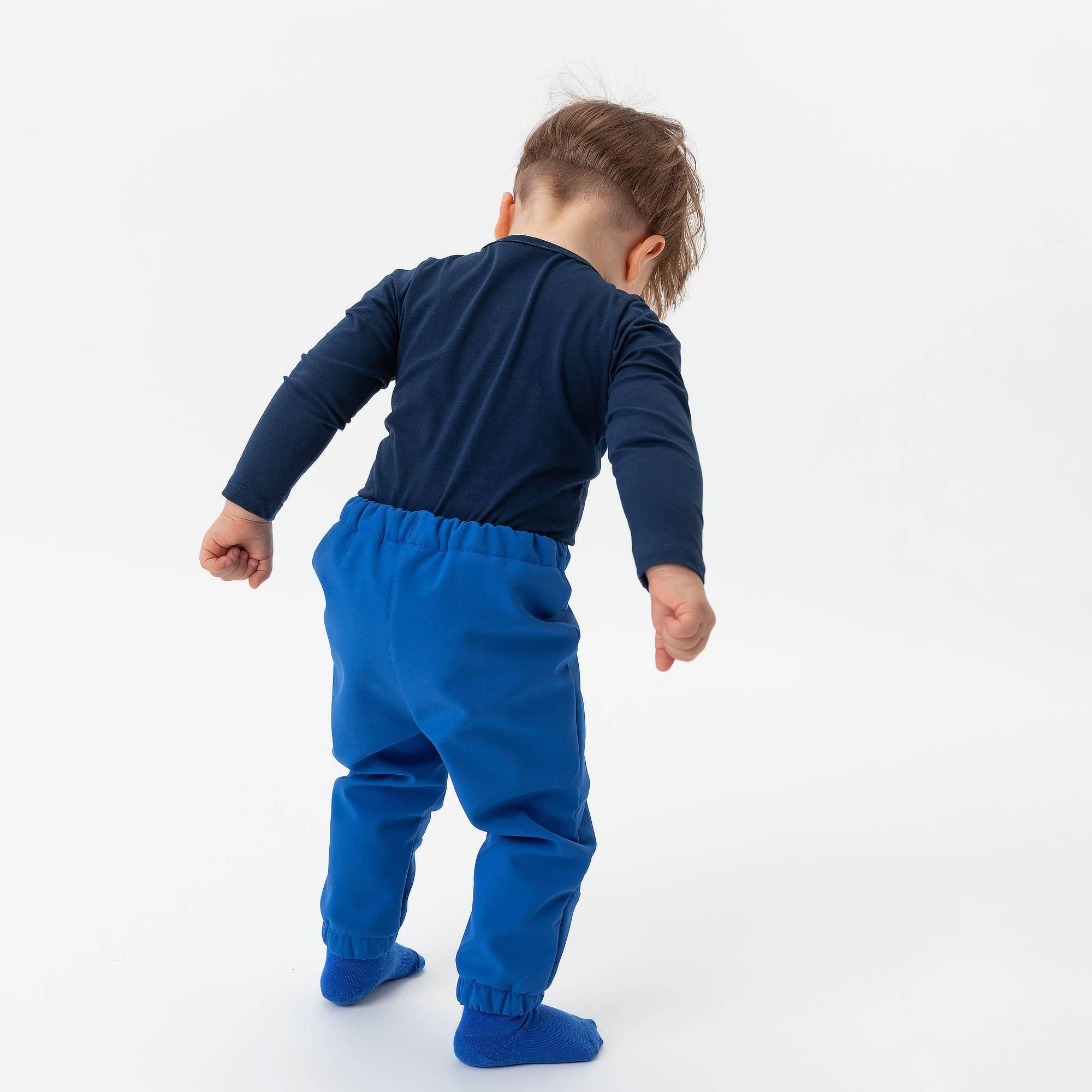 Blue softshell pants Baby