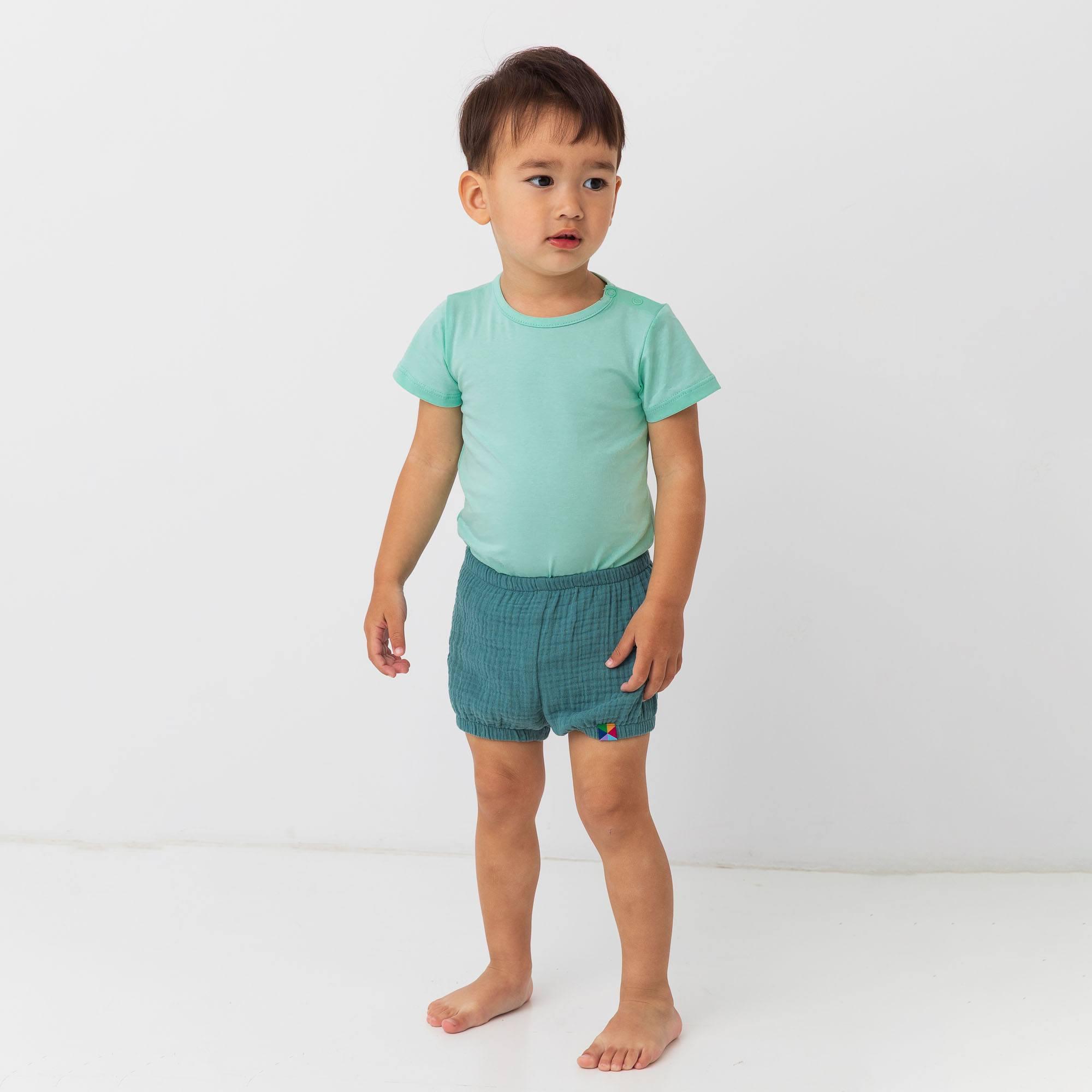 Mint short sleeve bodysuit