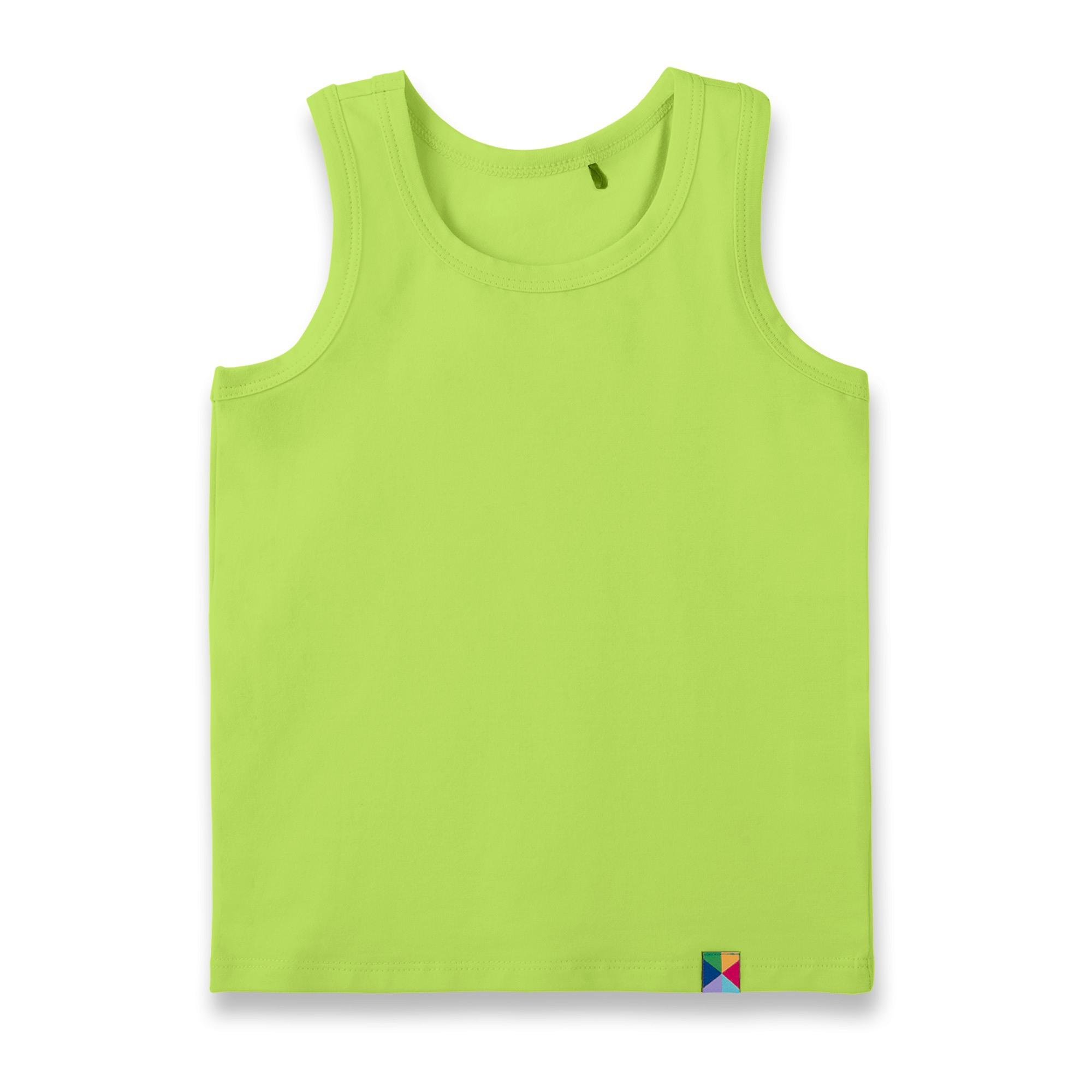 Lime green tank top Junior