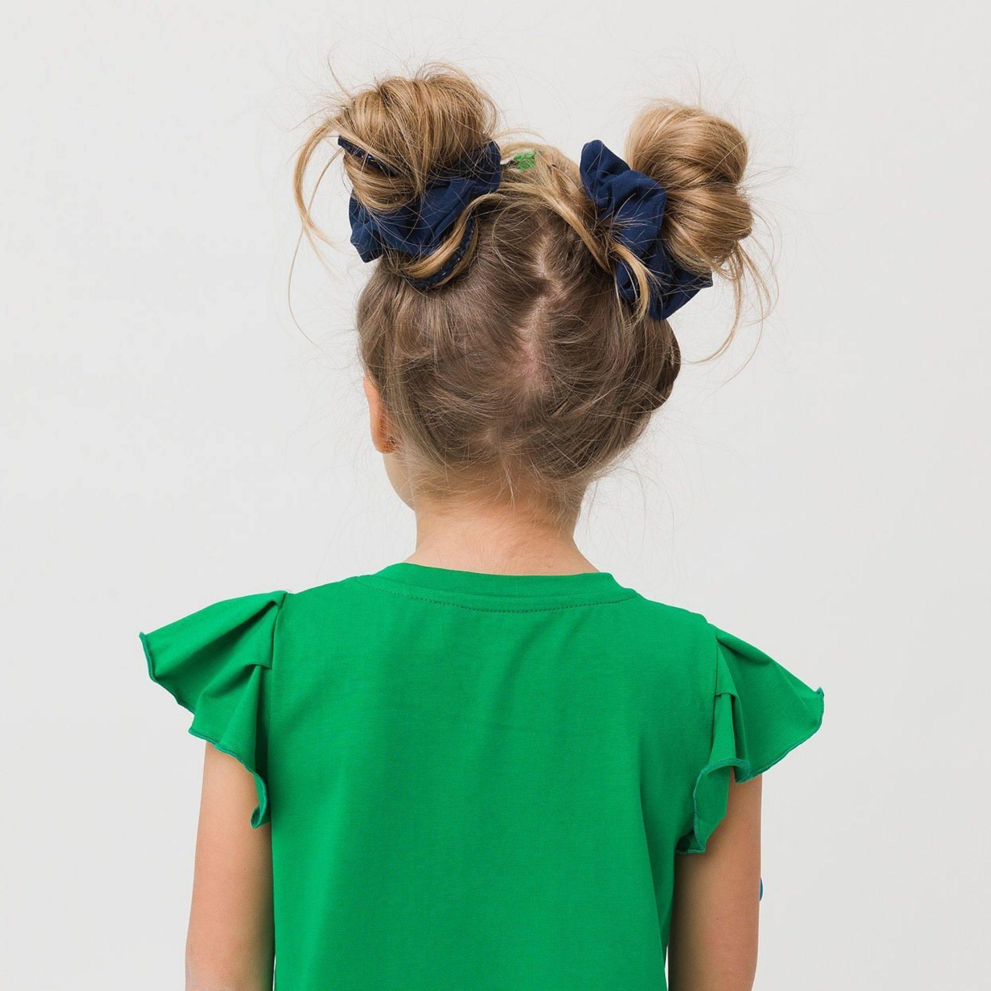 Navy blue scrunchie set