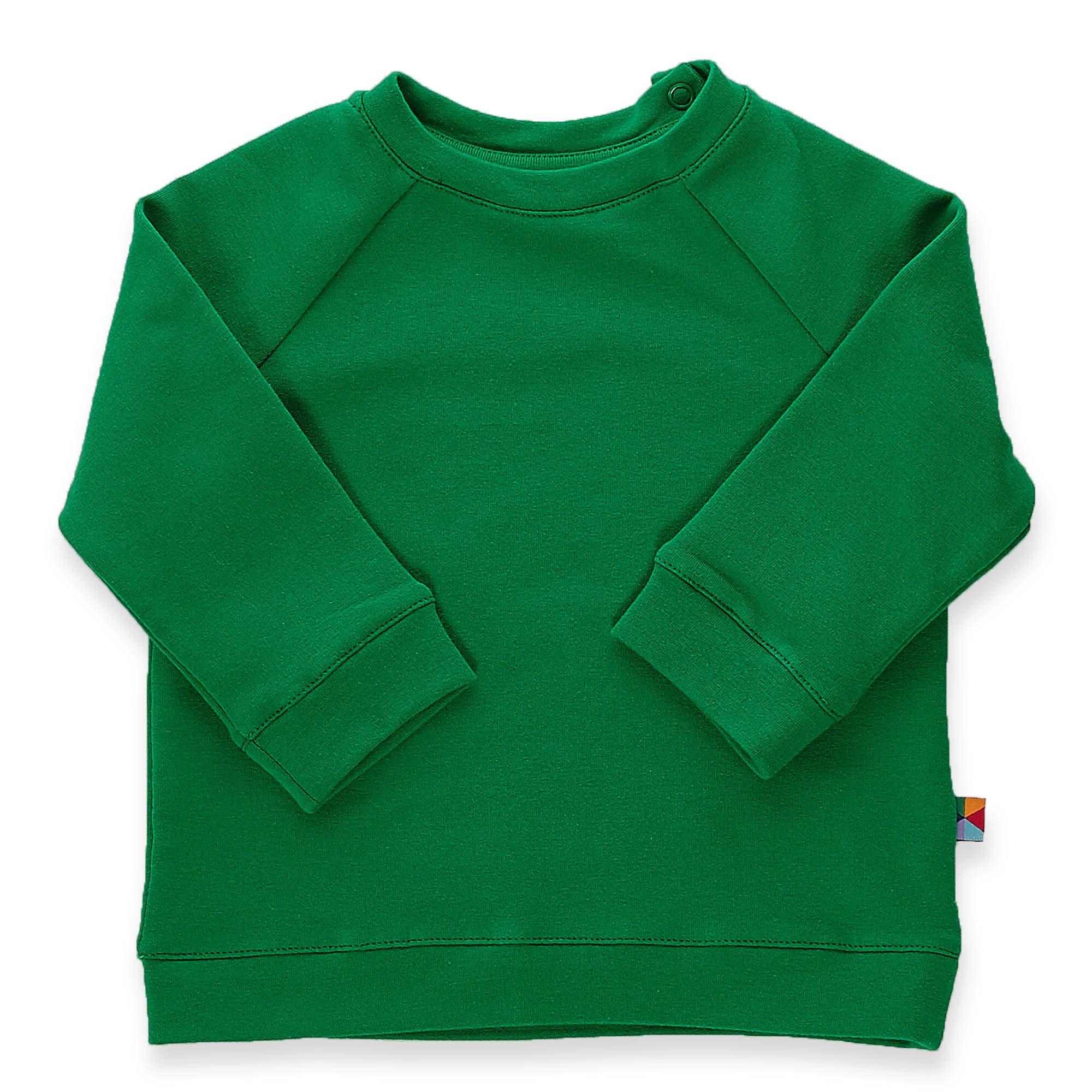 Green pullover sweatshirt Baby