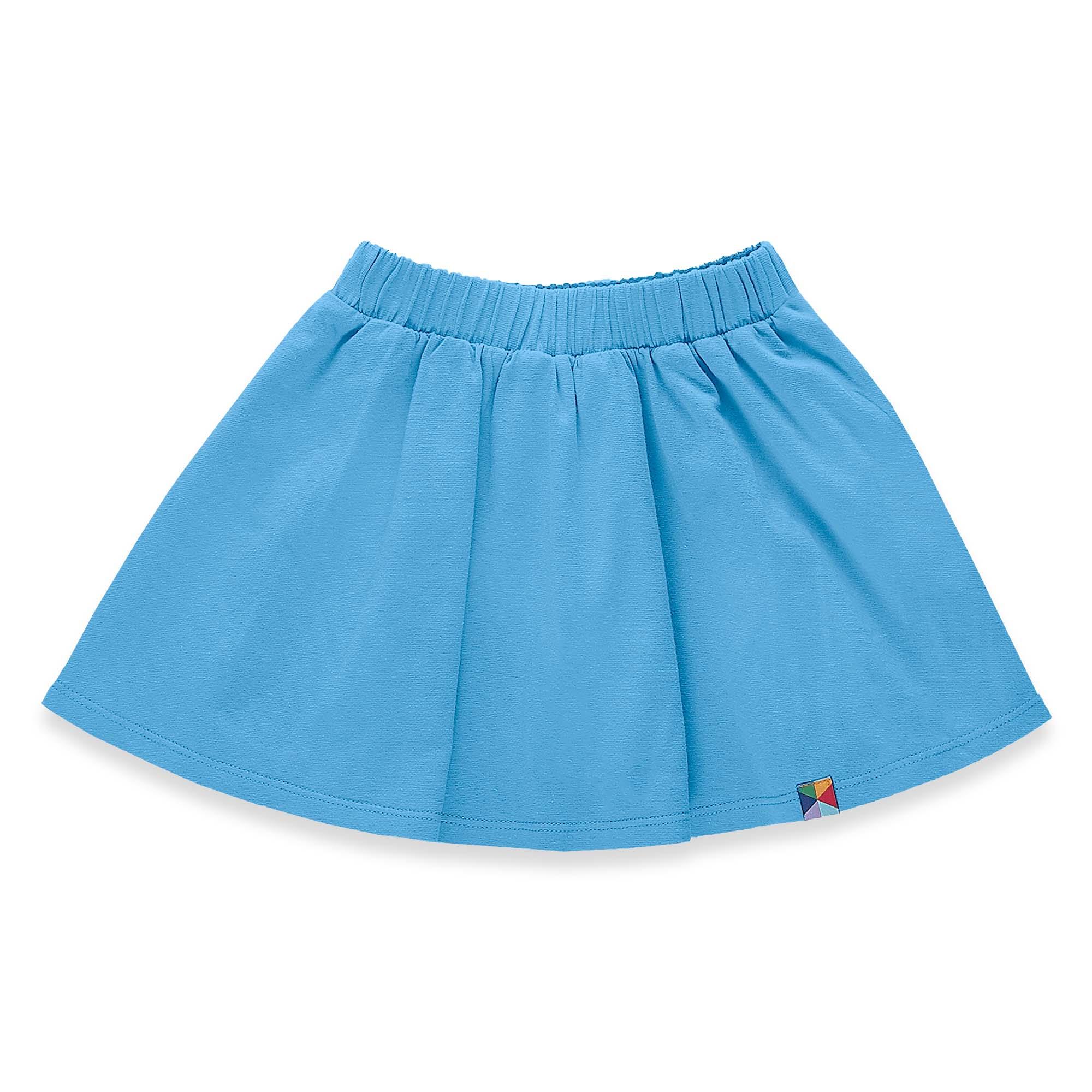 Pastel blue skirt