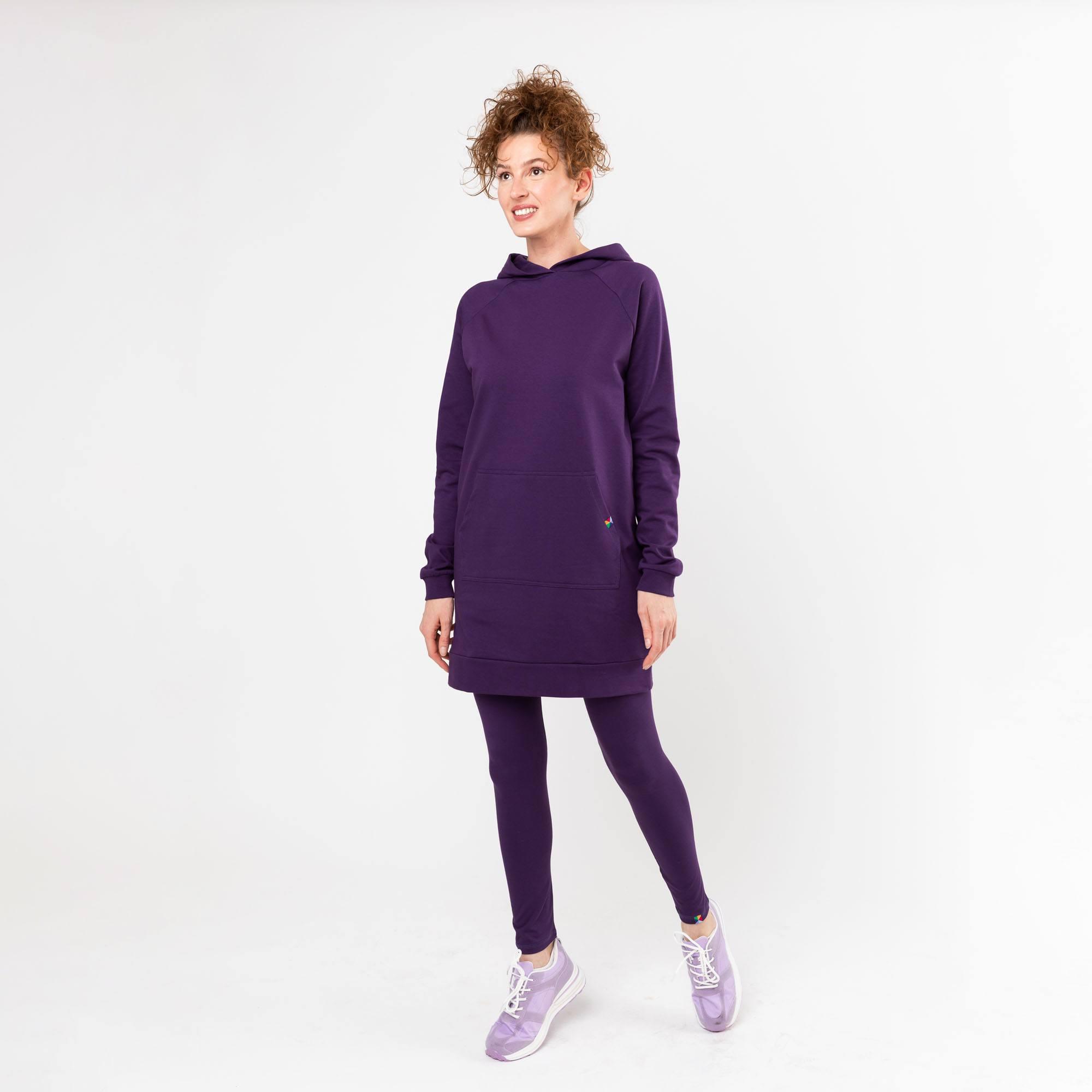 Violet long hoodie Women