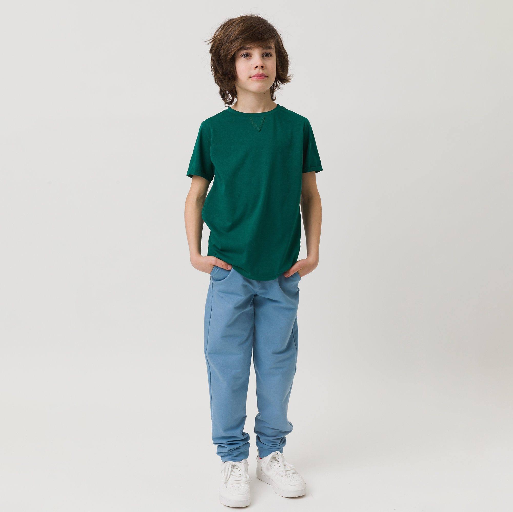 Bottle-green T-shirt