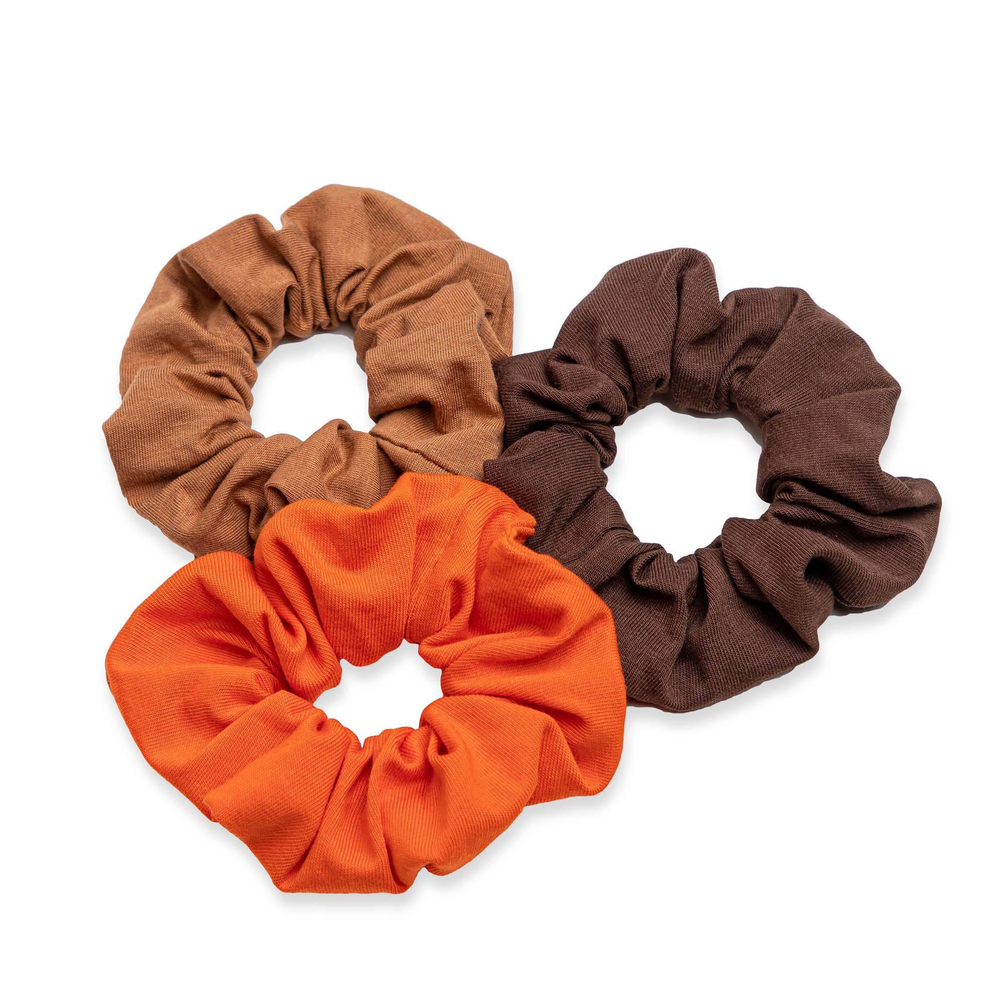 Caramel scrunchie set