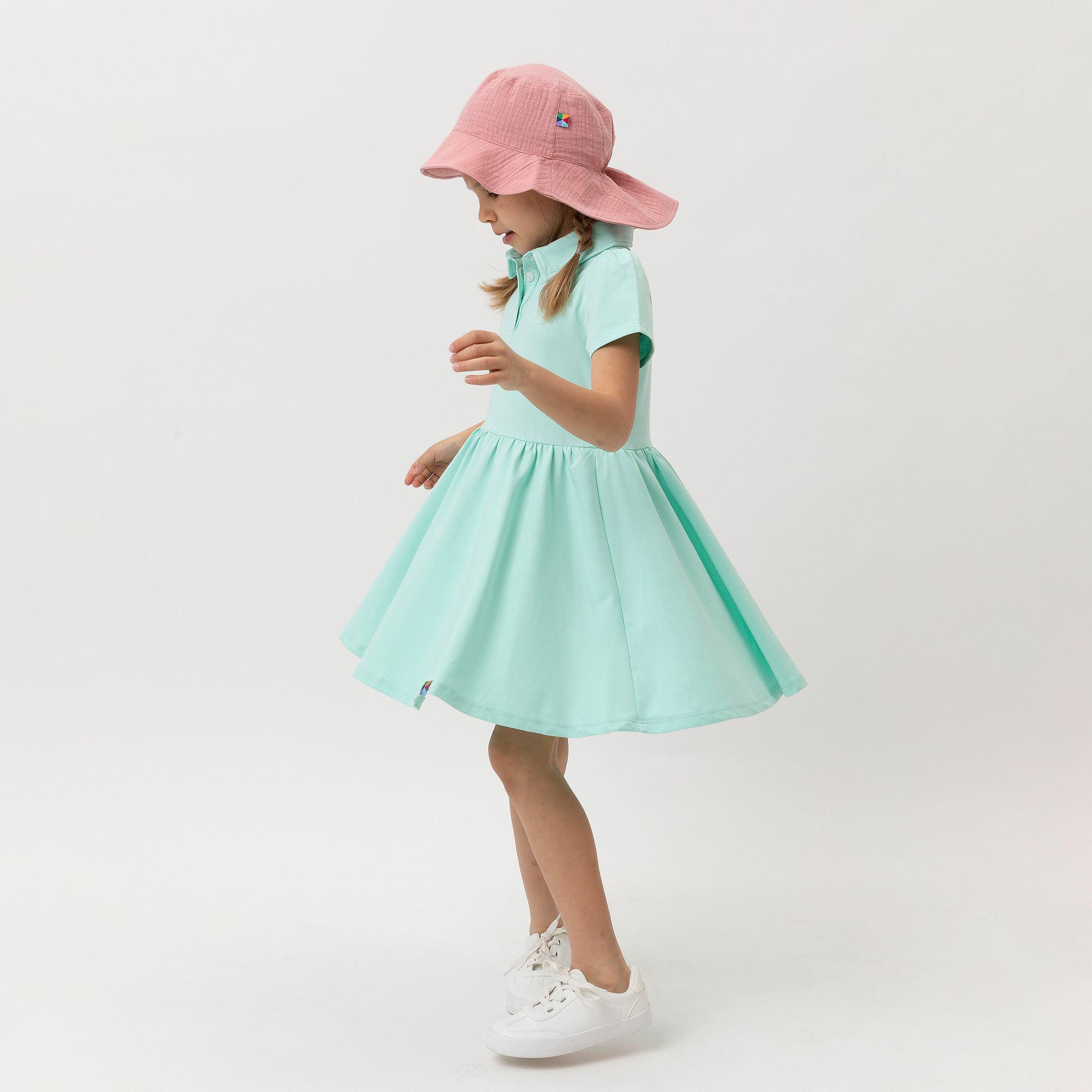 Mint polo dress