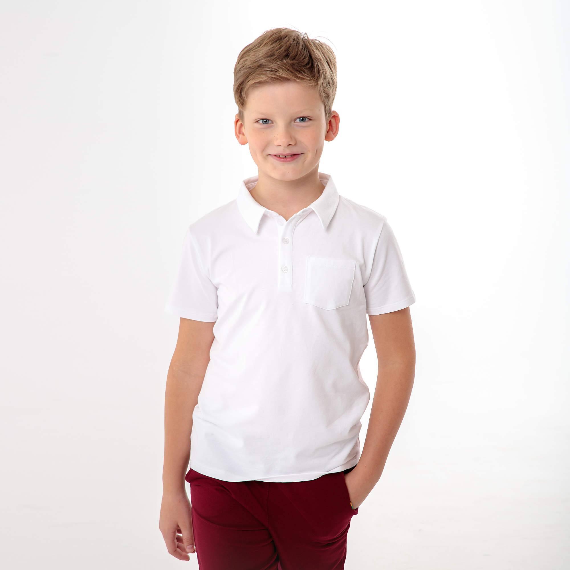 White polo shirt Junior