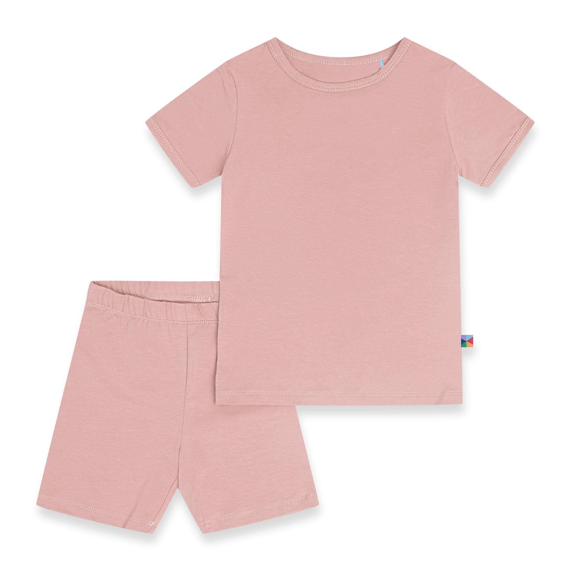 Pastel pink short sleeve pyjamas Junior