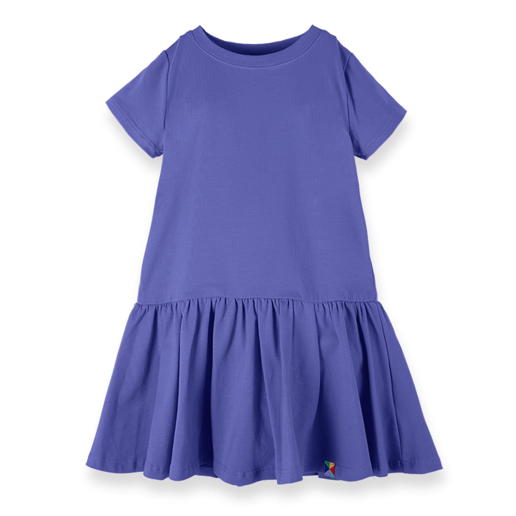 Very peri frill dress