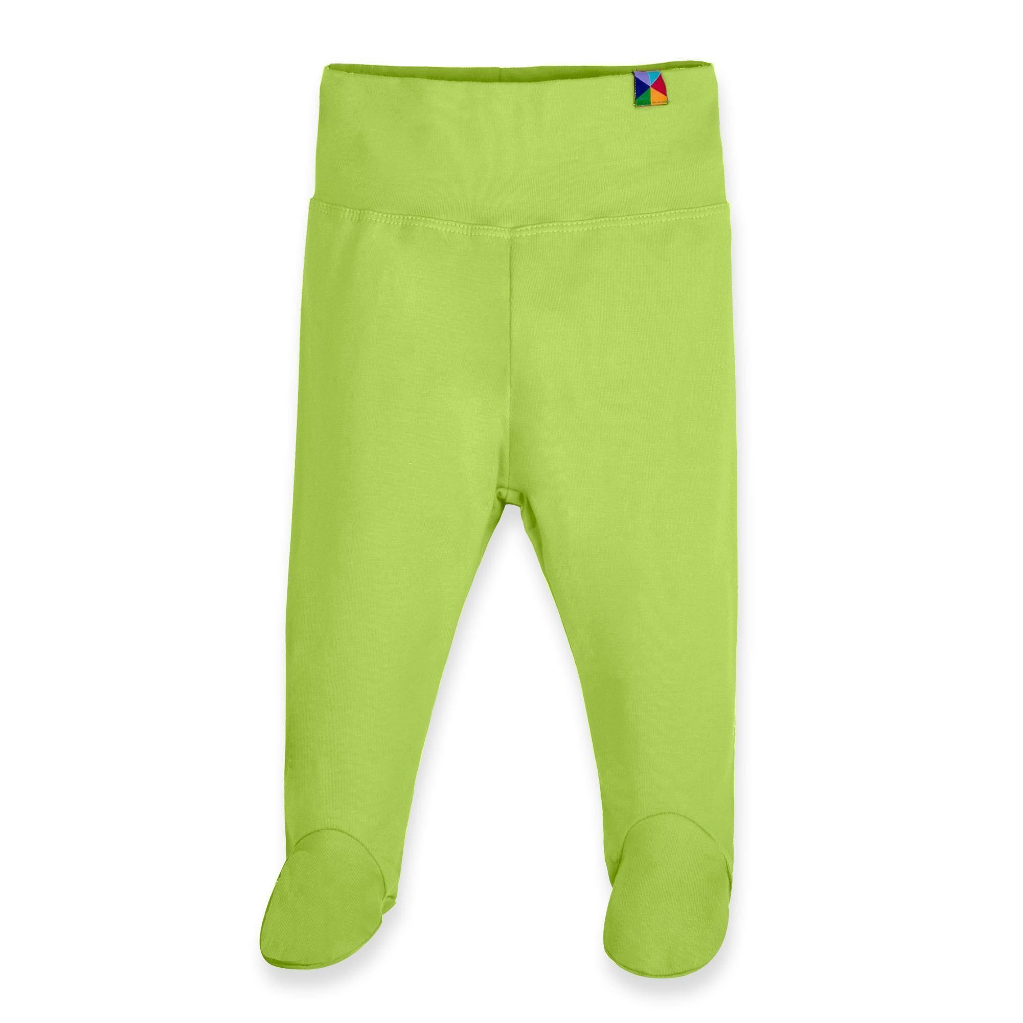 Lime green jersey pants