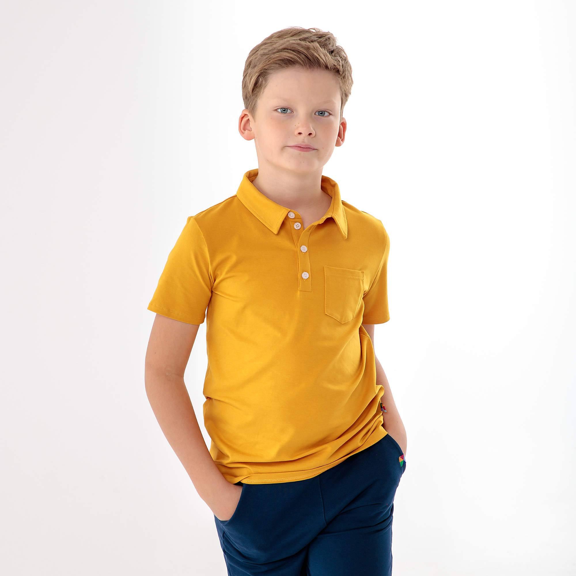 Mustard polo shirt Junior