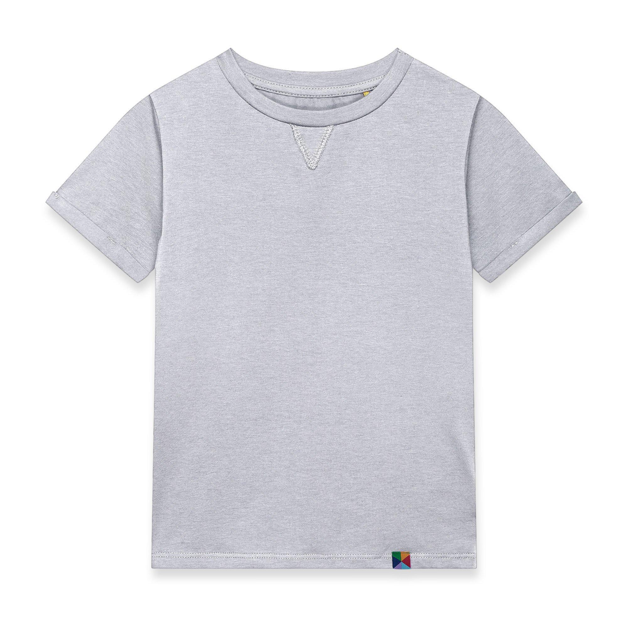 Grey melange T-shirt