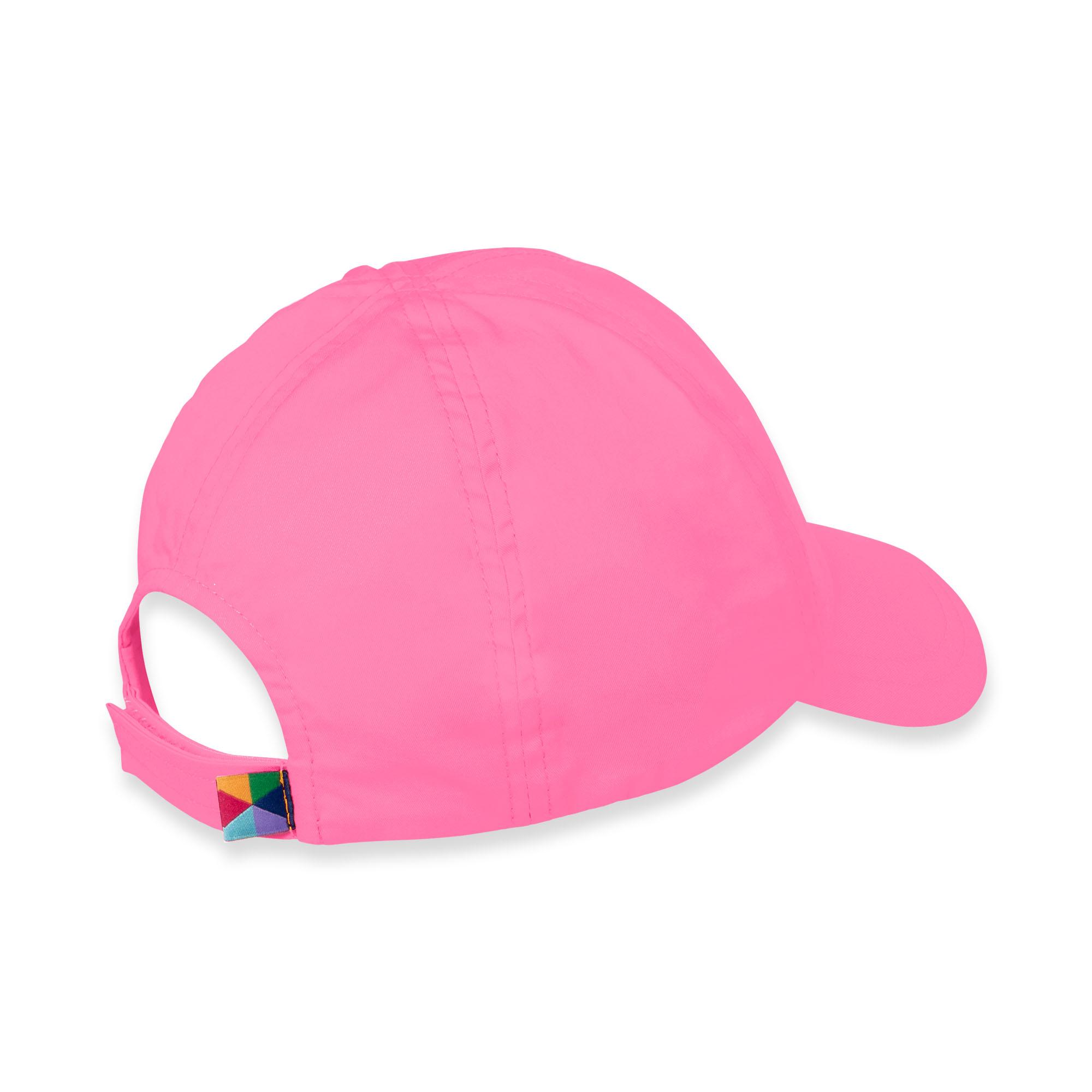 Pastel pink baseball cap