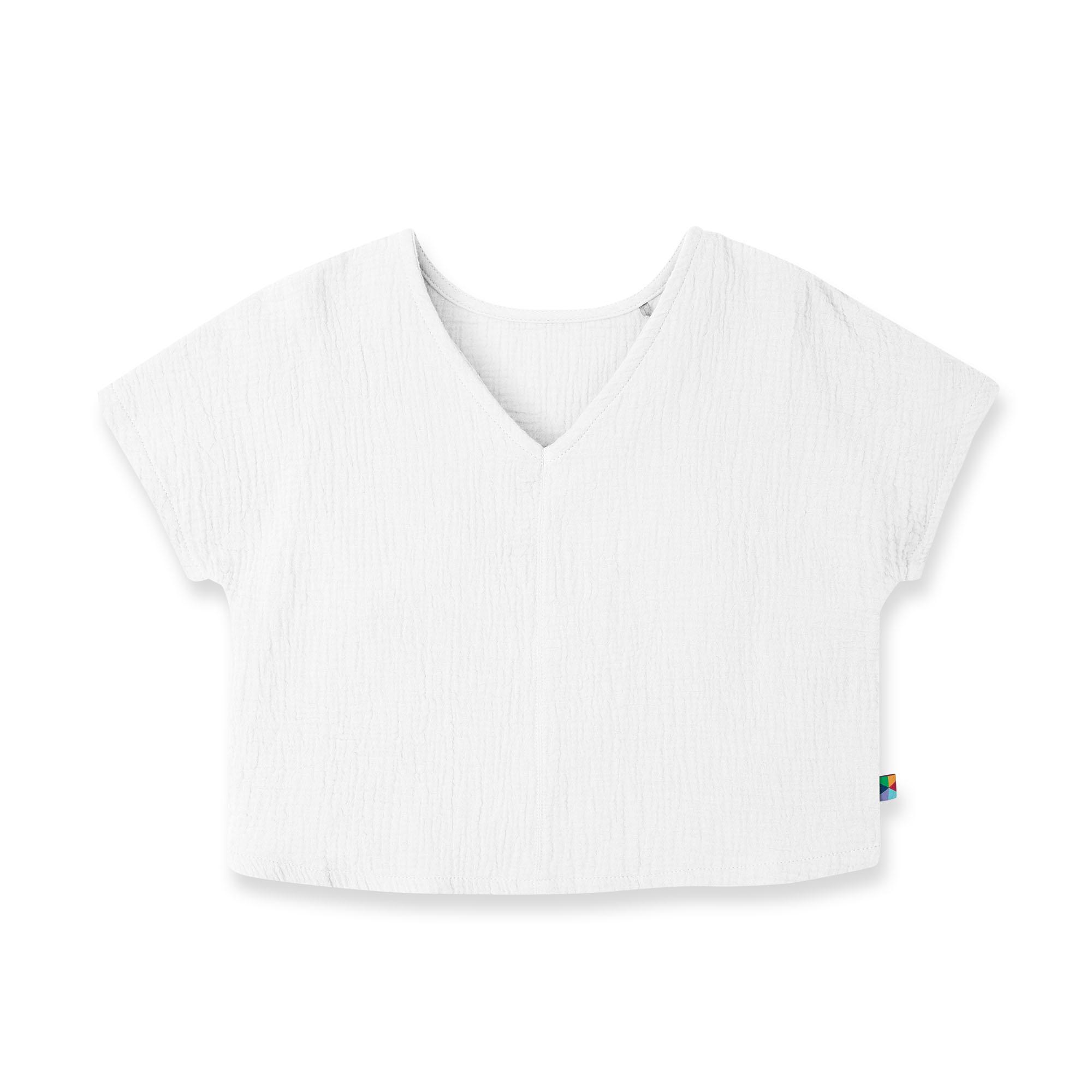 White muslin shirt Junior