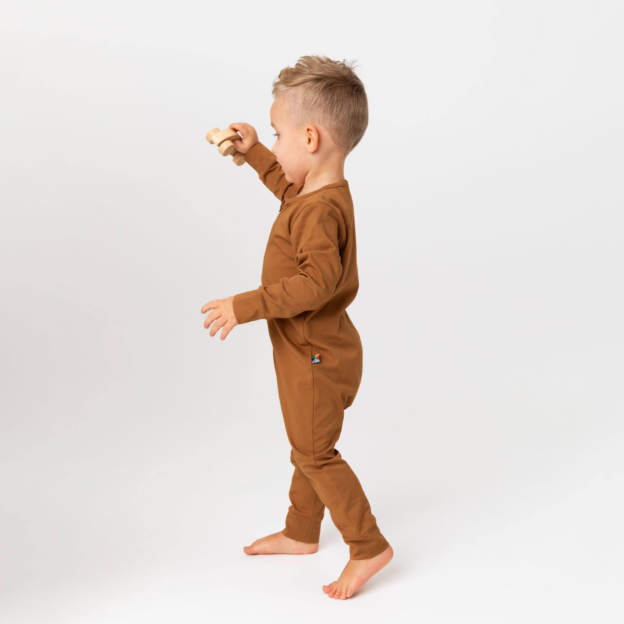 Caramel romper suit