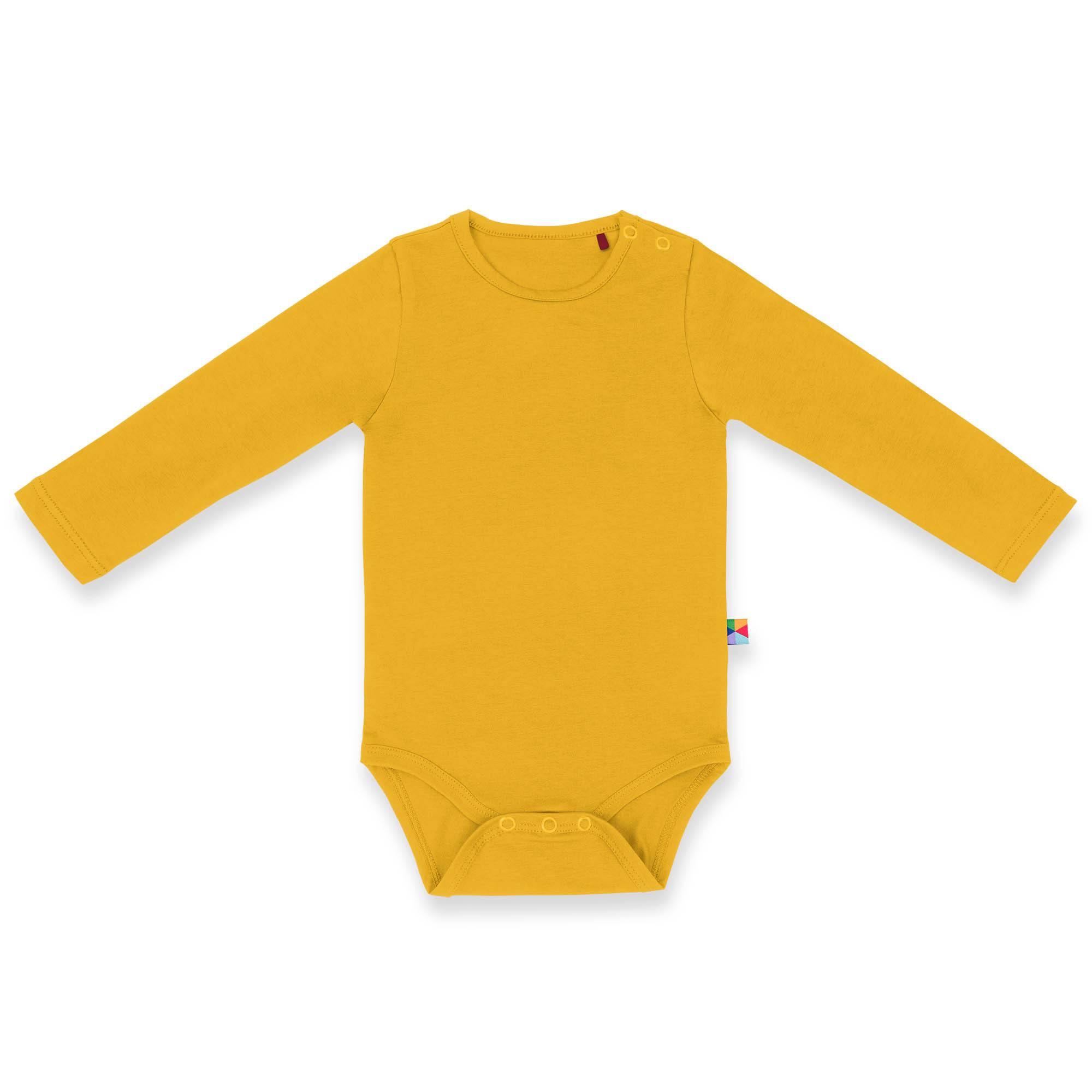 Mustard long sleeve bodysuit