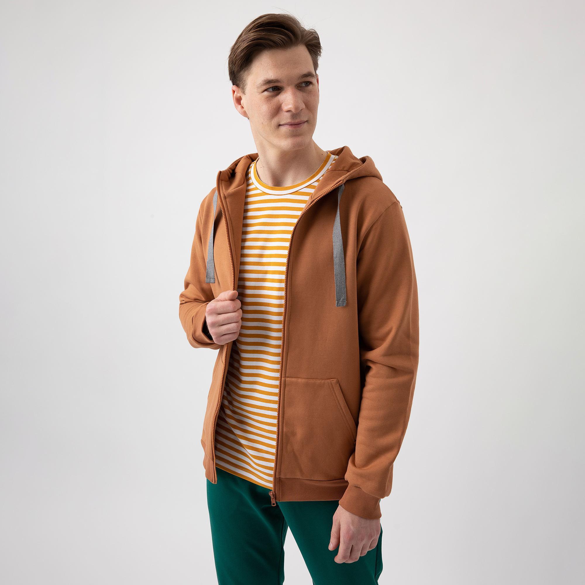 Mustard stripes T-shirt Men