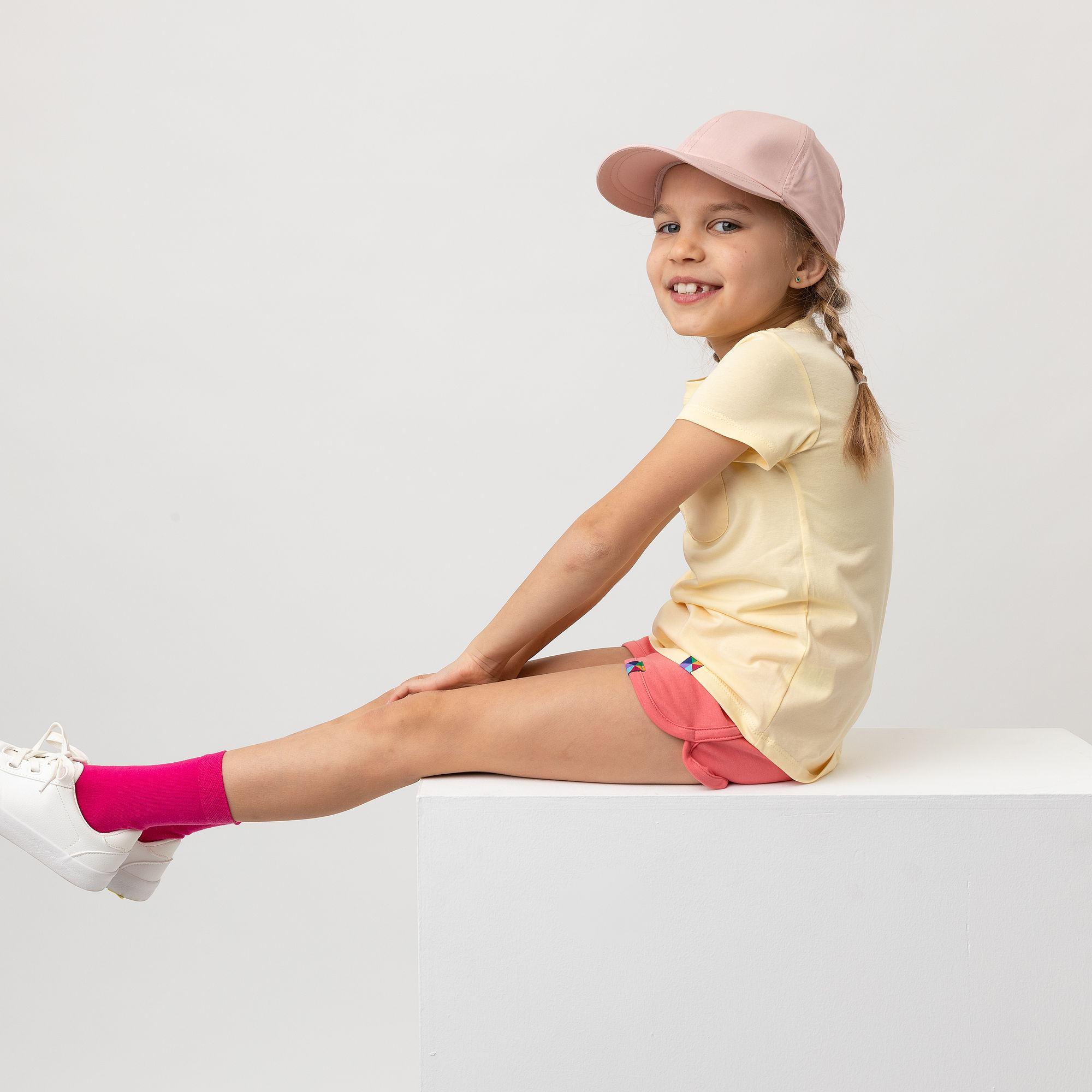 Pastel pink baseball cap