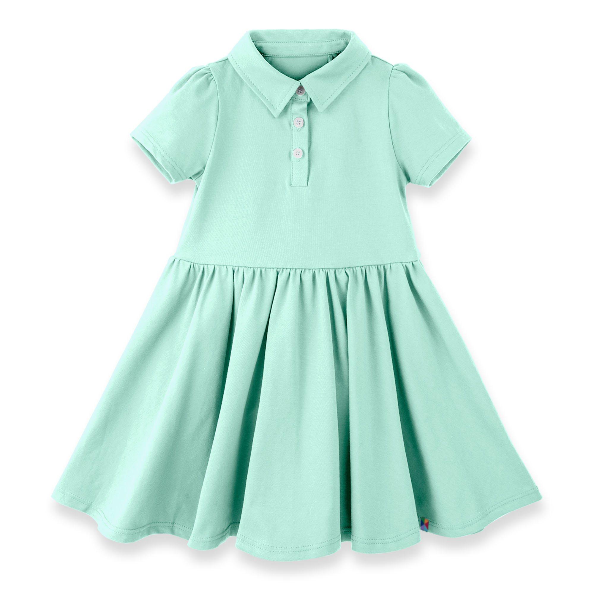 Mint polo dress