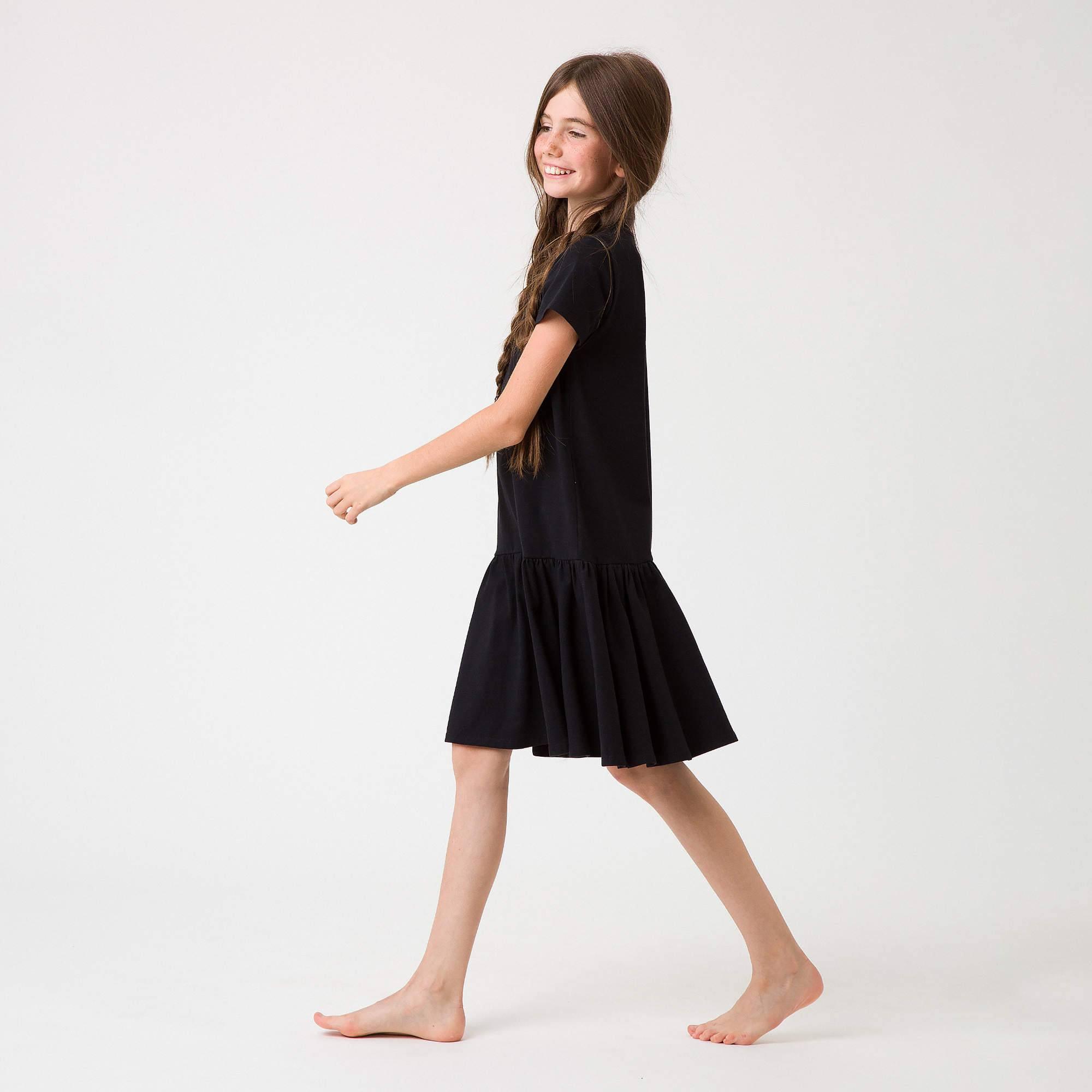 Black frill dress Junior