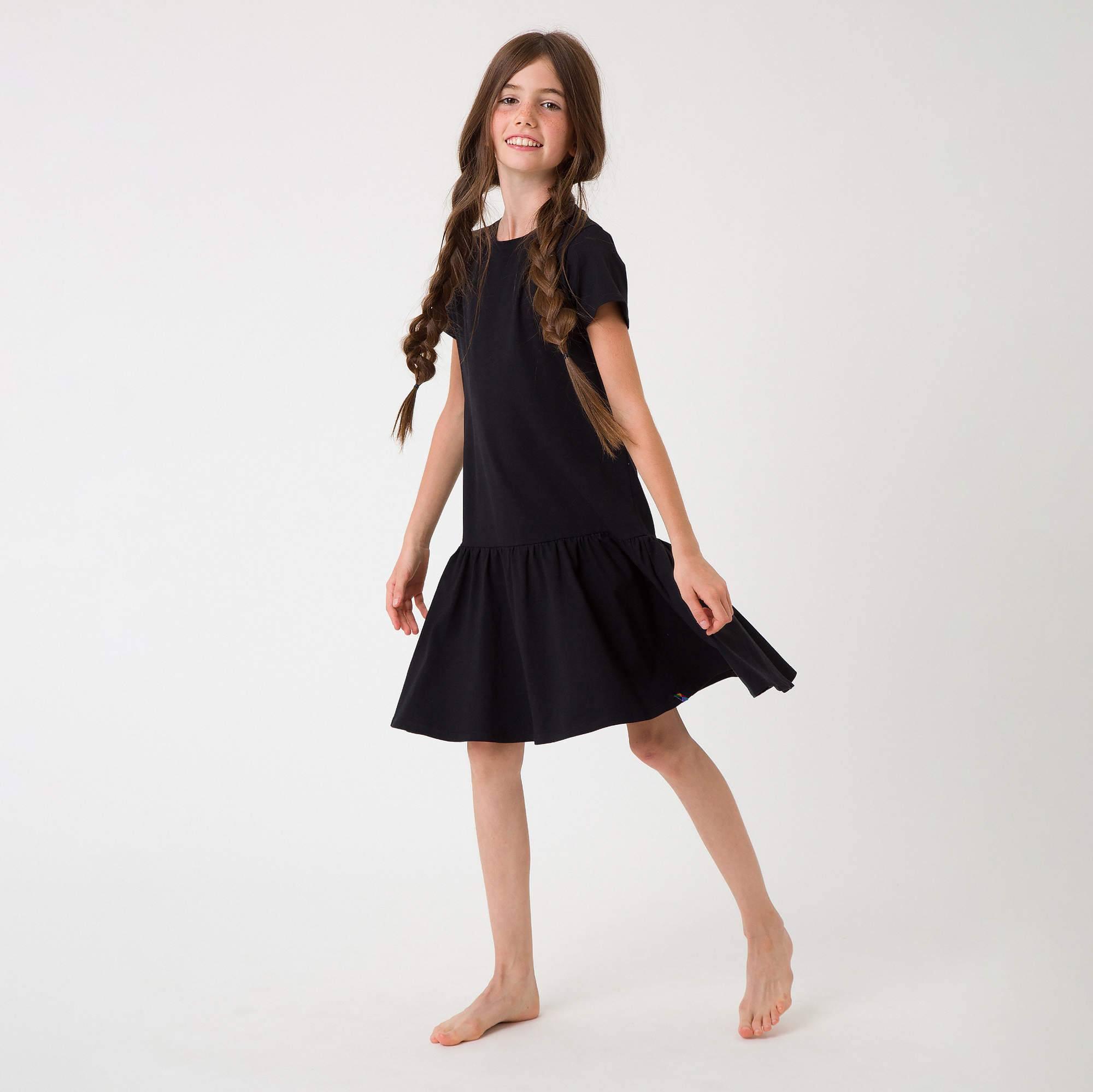 Black frill dress Junior