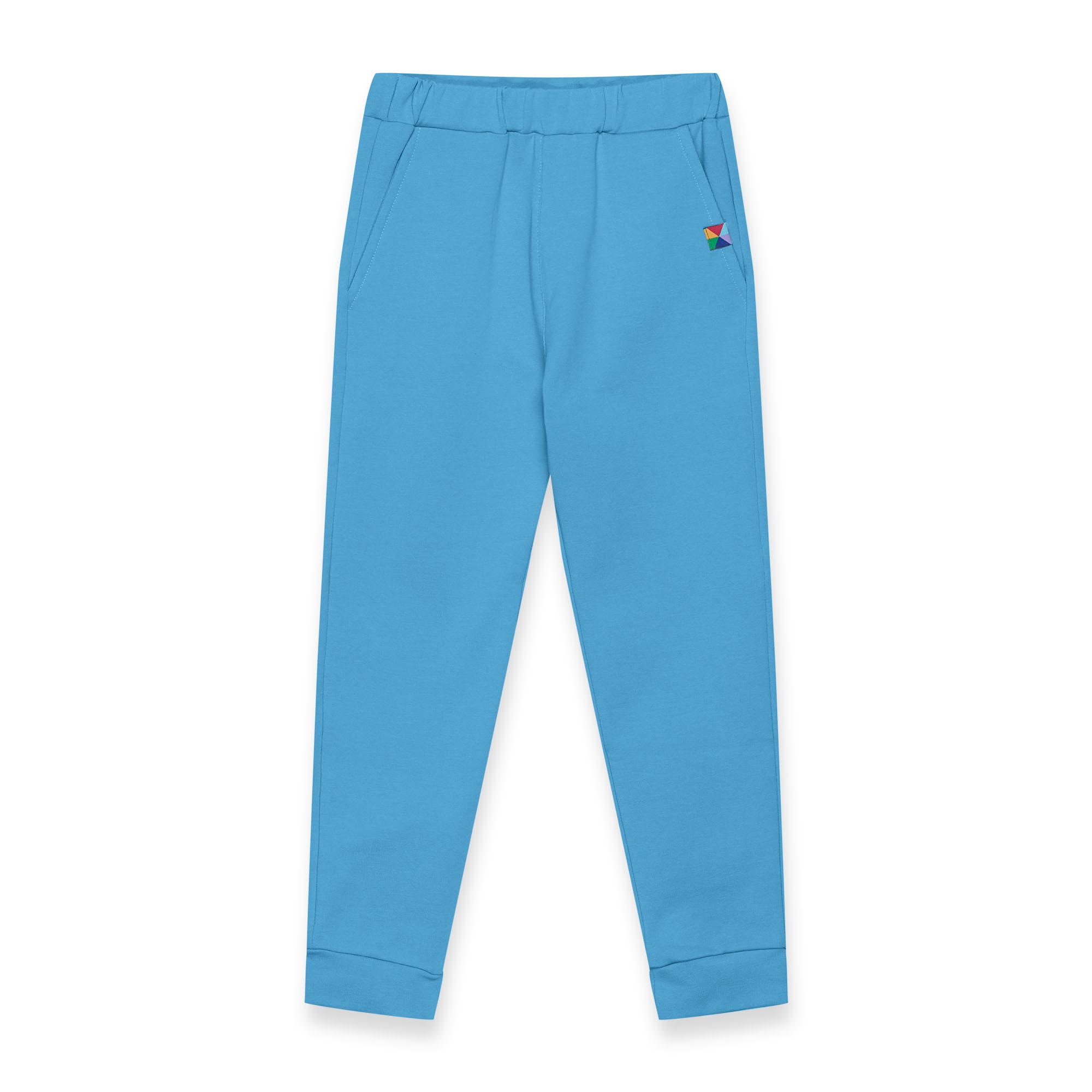 Pastel blue sweatpants