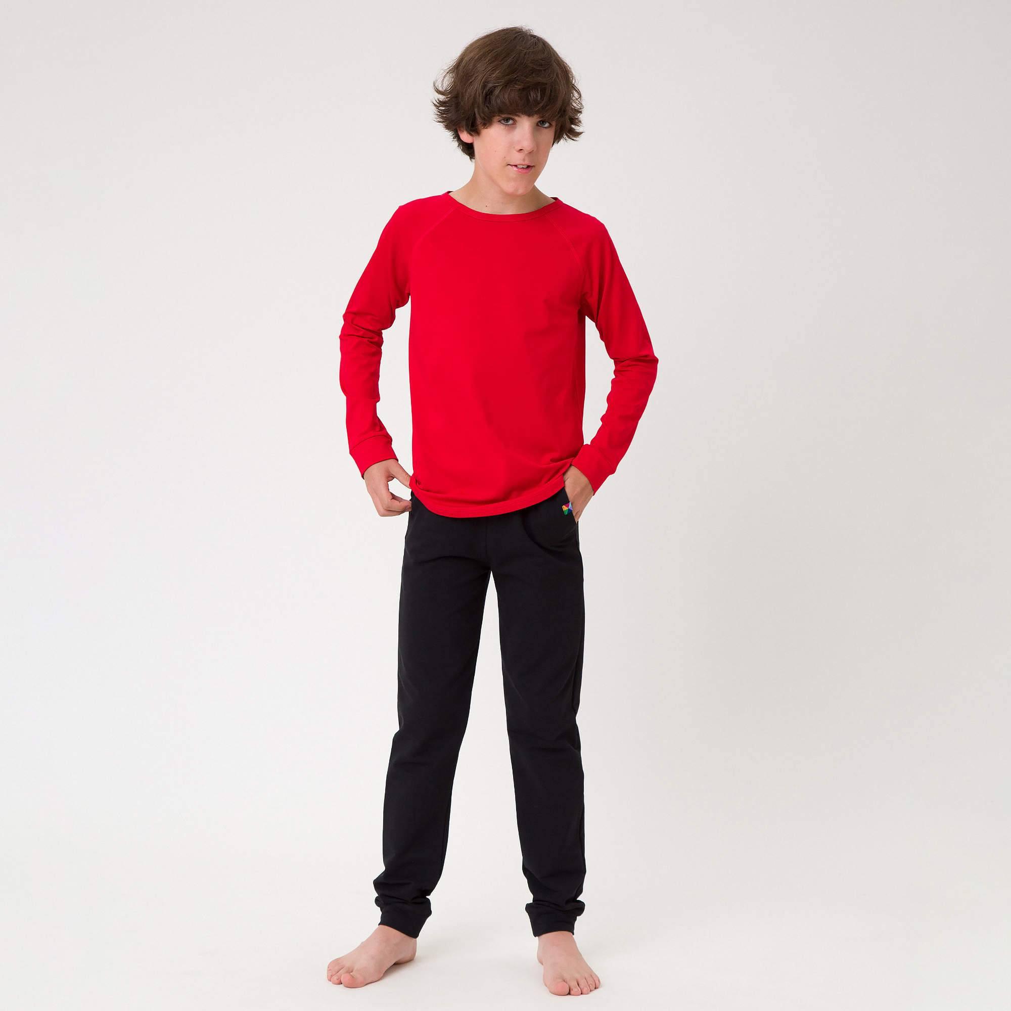 Red long sleeve shirt Junior