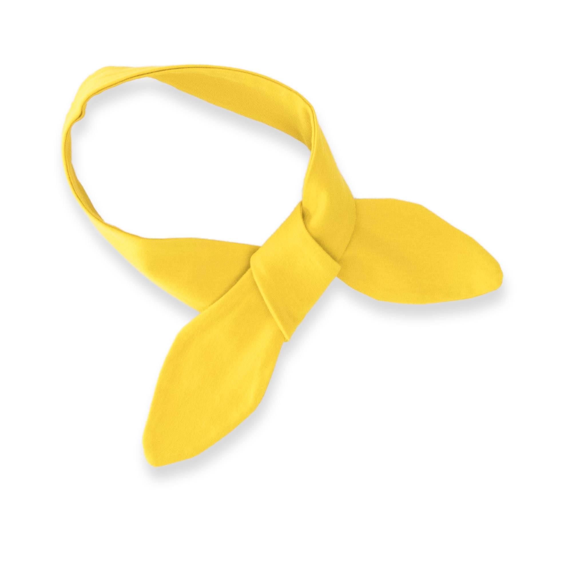 Yellow pin-up headband