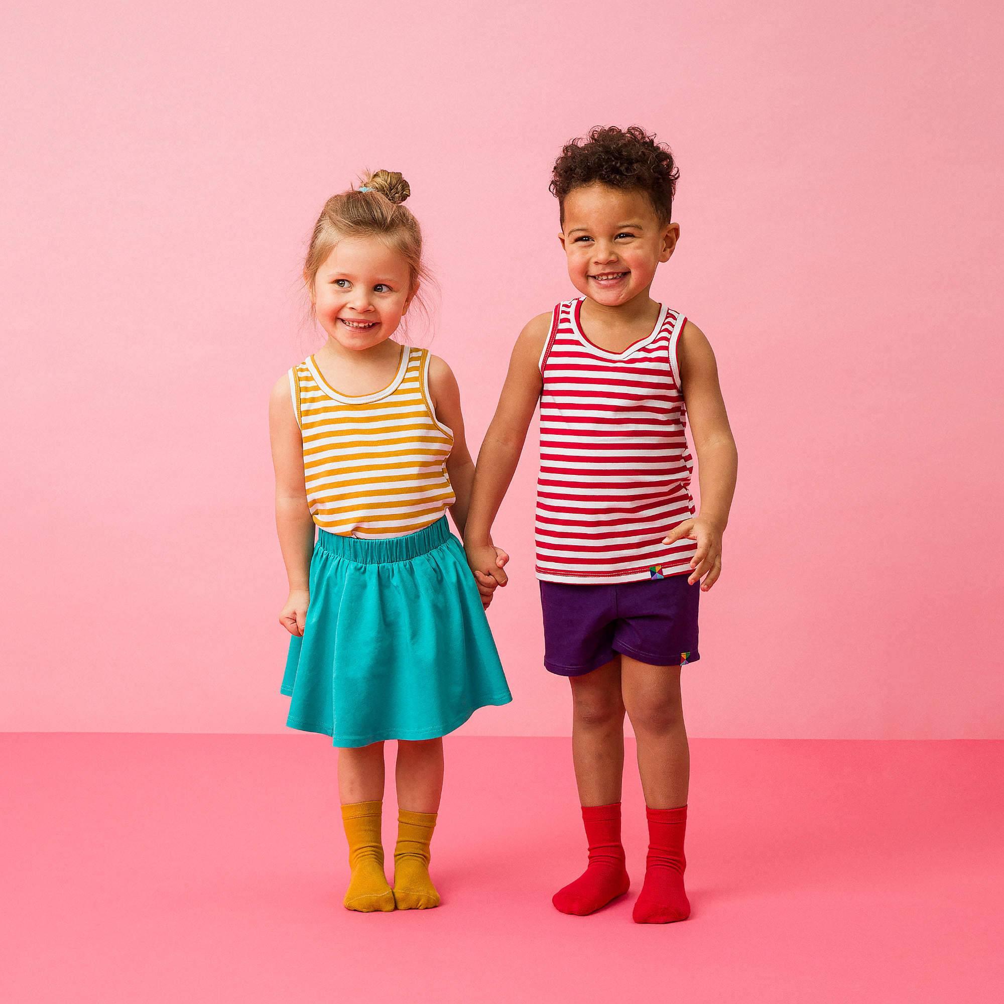 Mustard stripes tank top