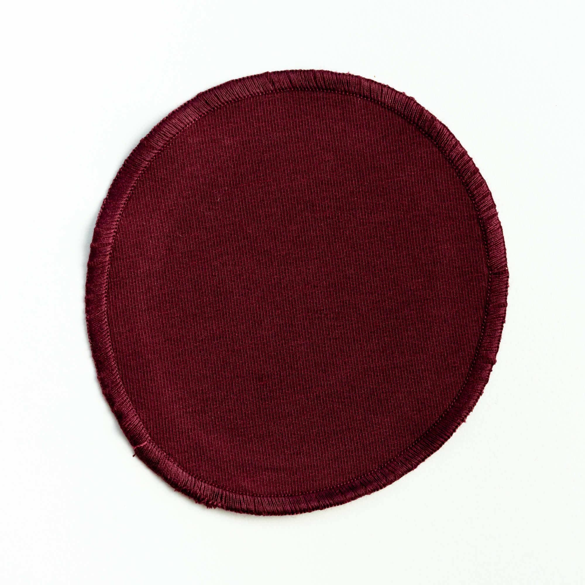 Burgundy patch set