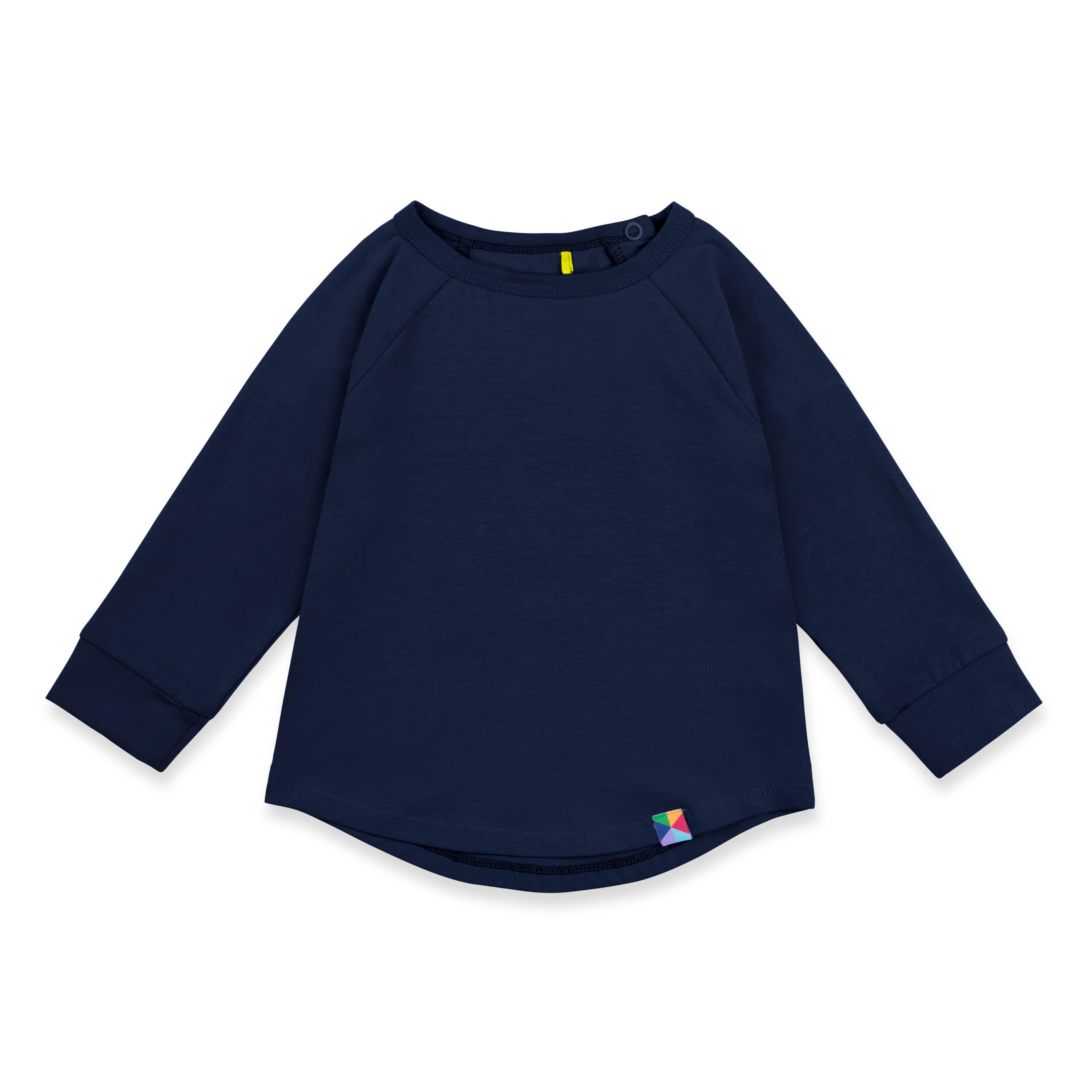 Navy blue longe sleeve shirt Baby