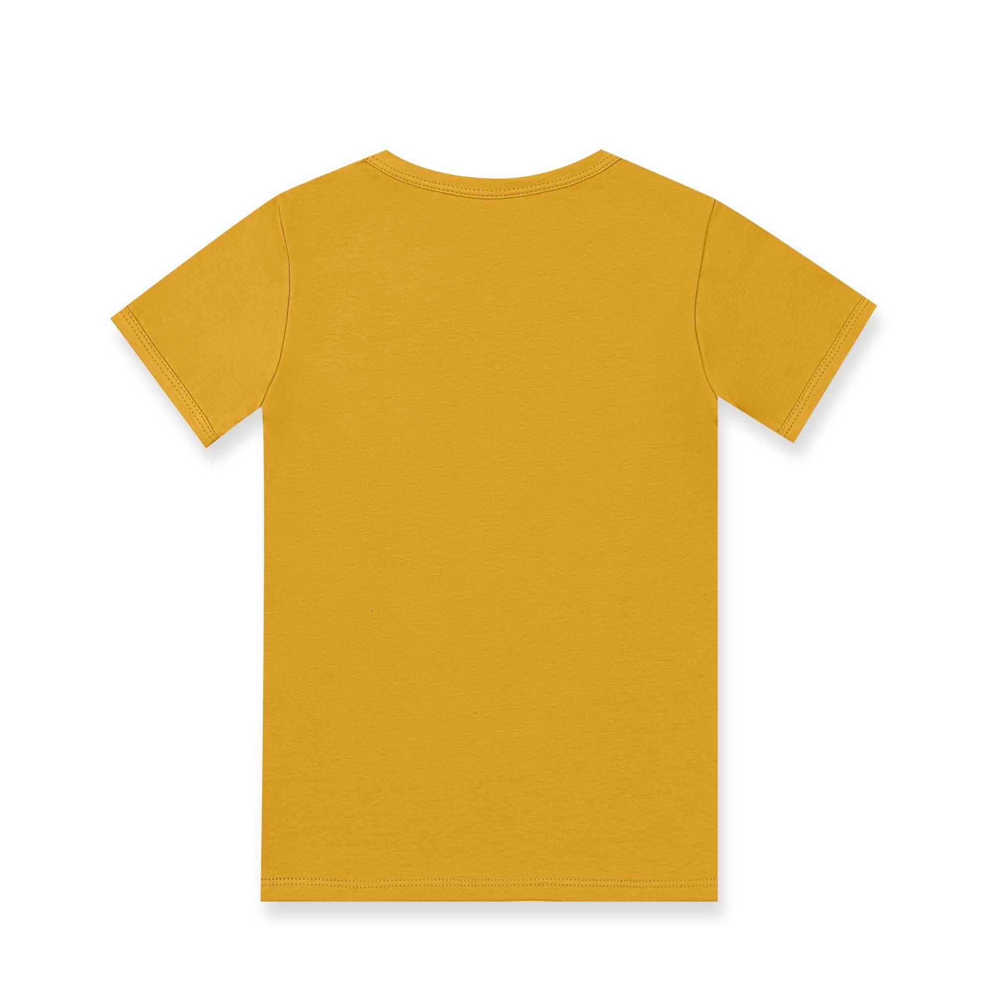 Yellow - mustard two-tone shirt Baby