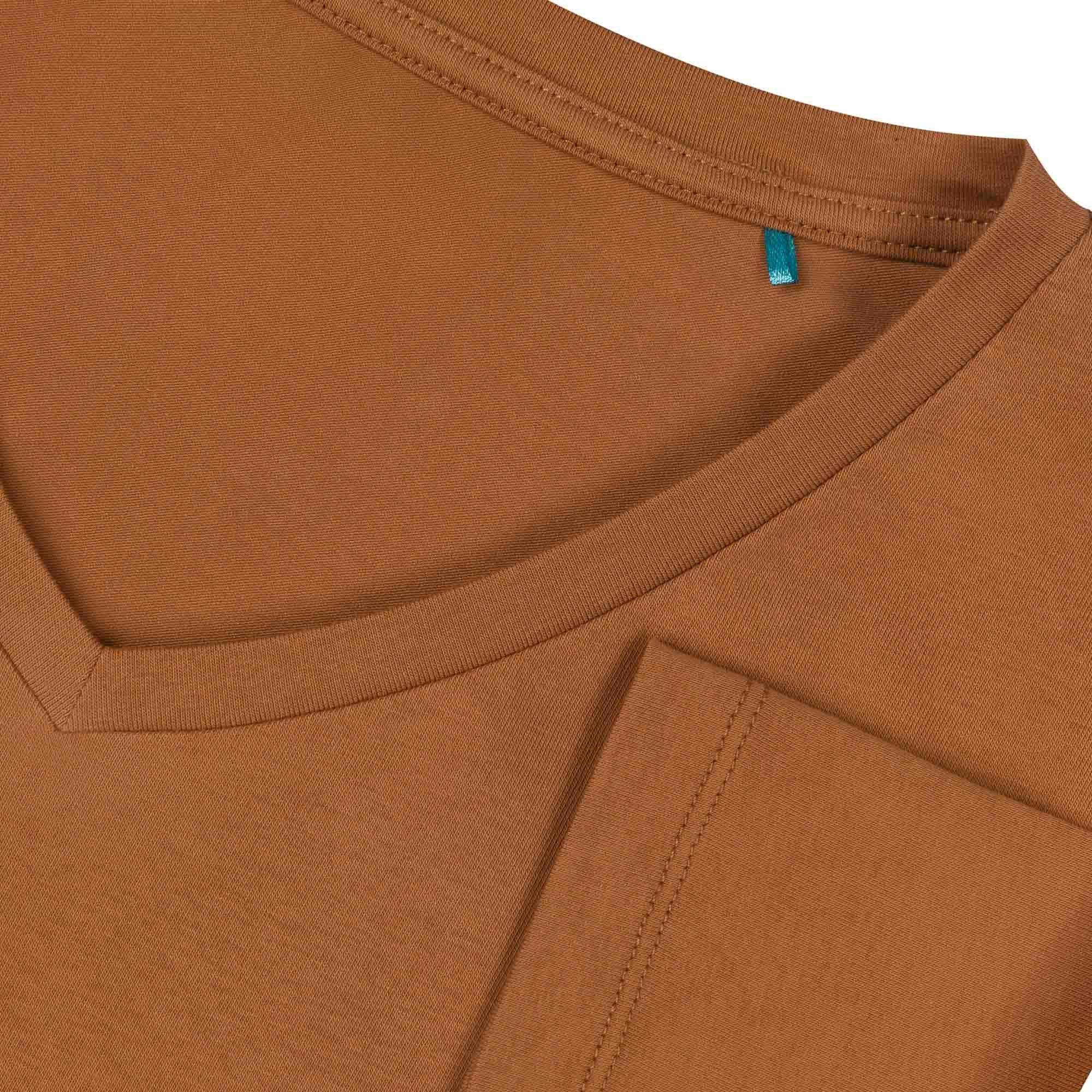 Caramel v-neck T-shirt Men