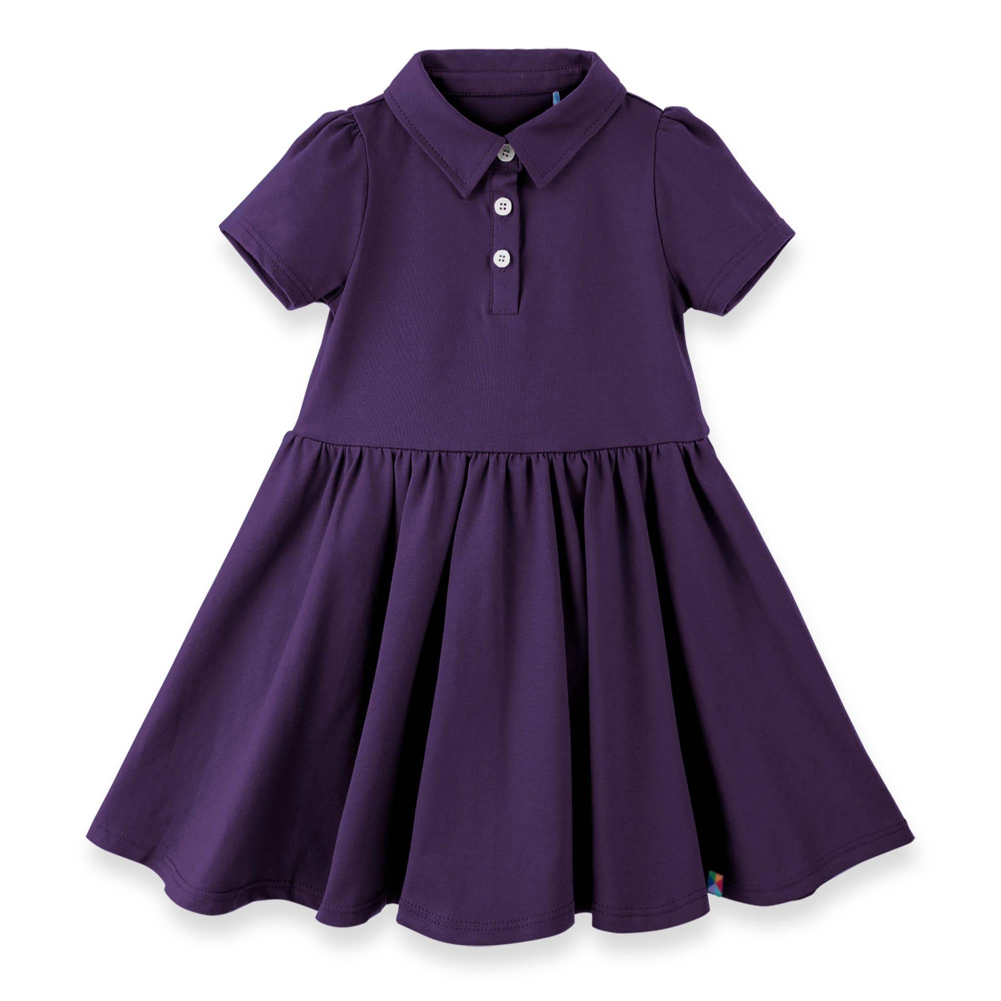 Violet polo dress