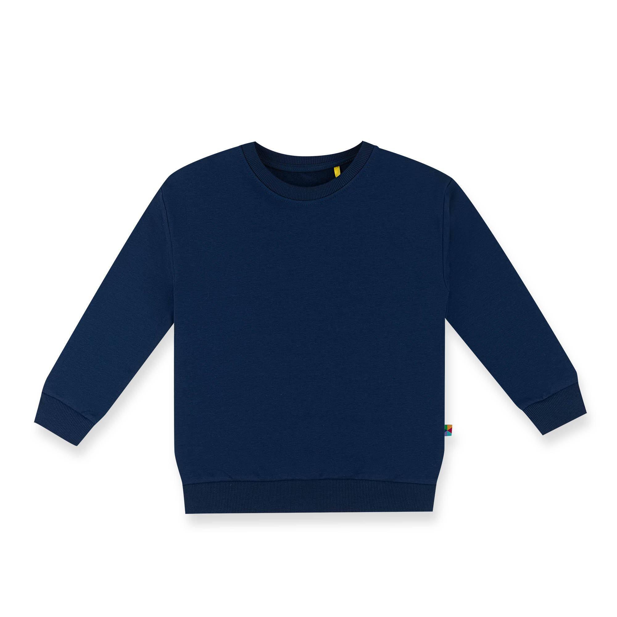 Navy blue fleece pullover sweatshirt Junior