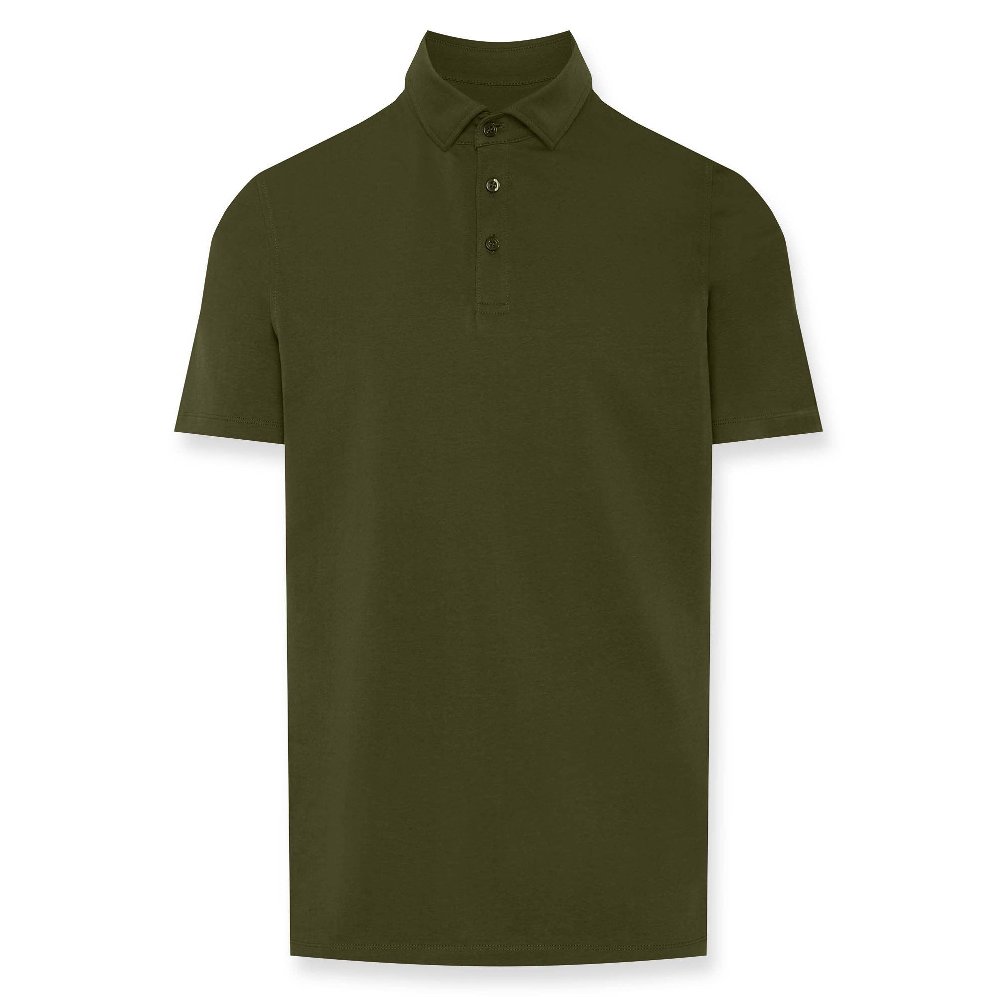 Khaki polo shirt Men