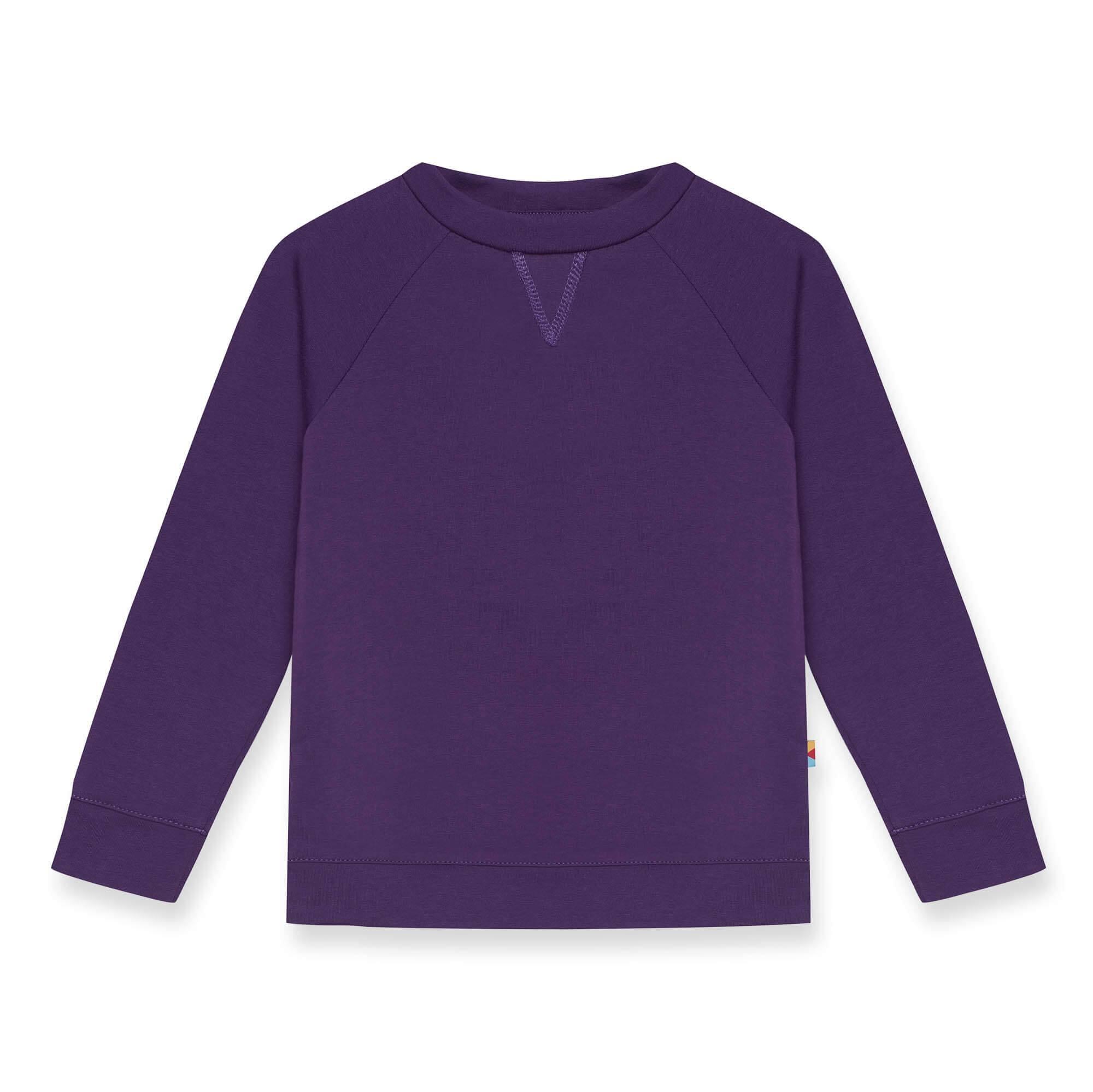 Violet pullover sweatshirt