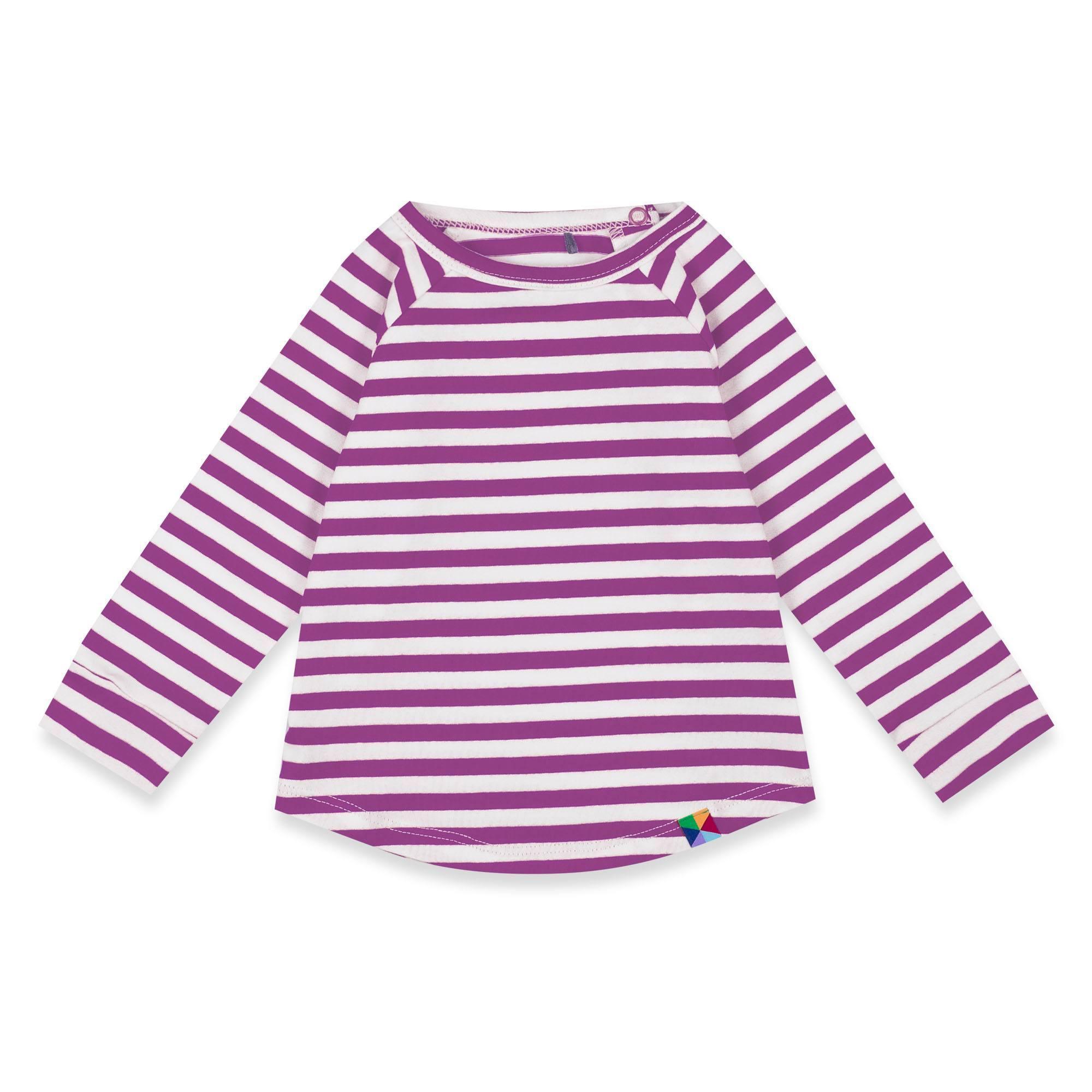 Violet stripes longe sleeve shirt Baby