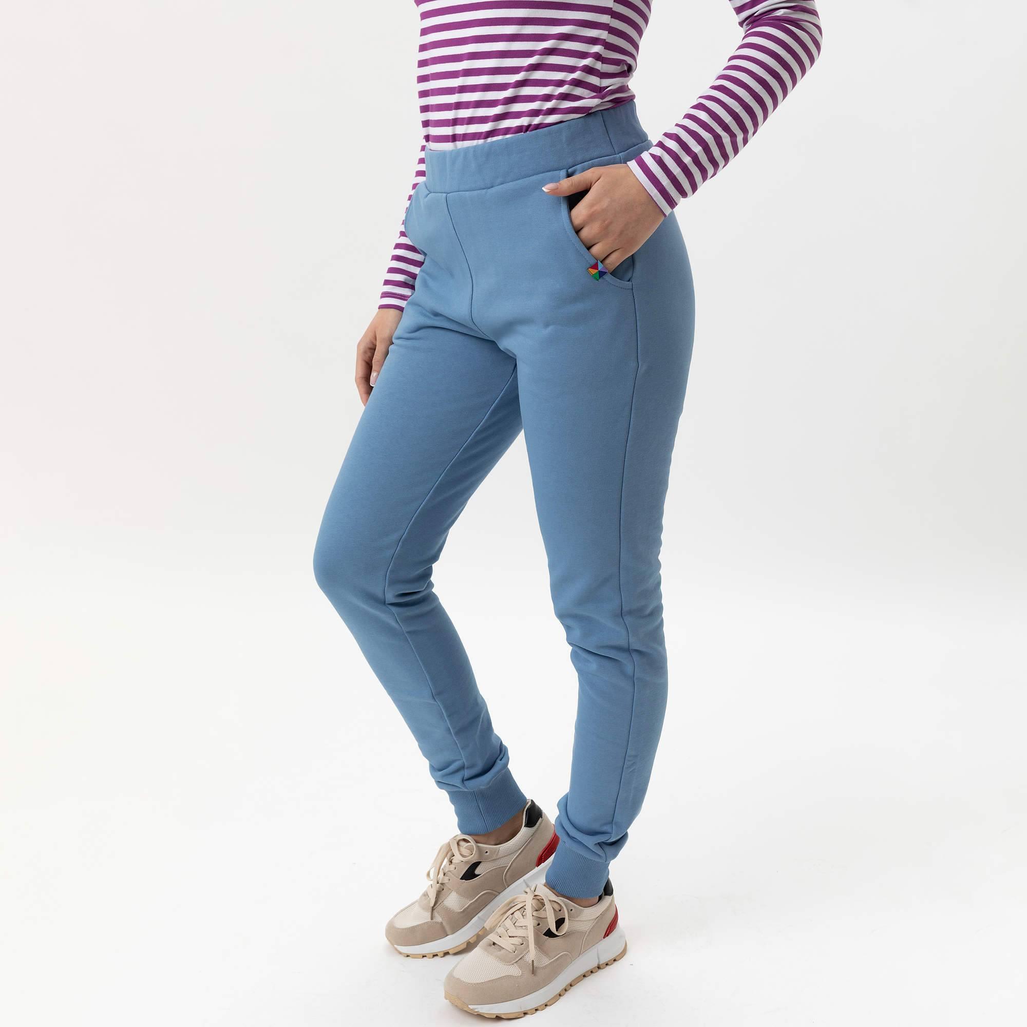 Violet stripes striped long sleeve shirt Women