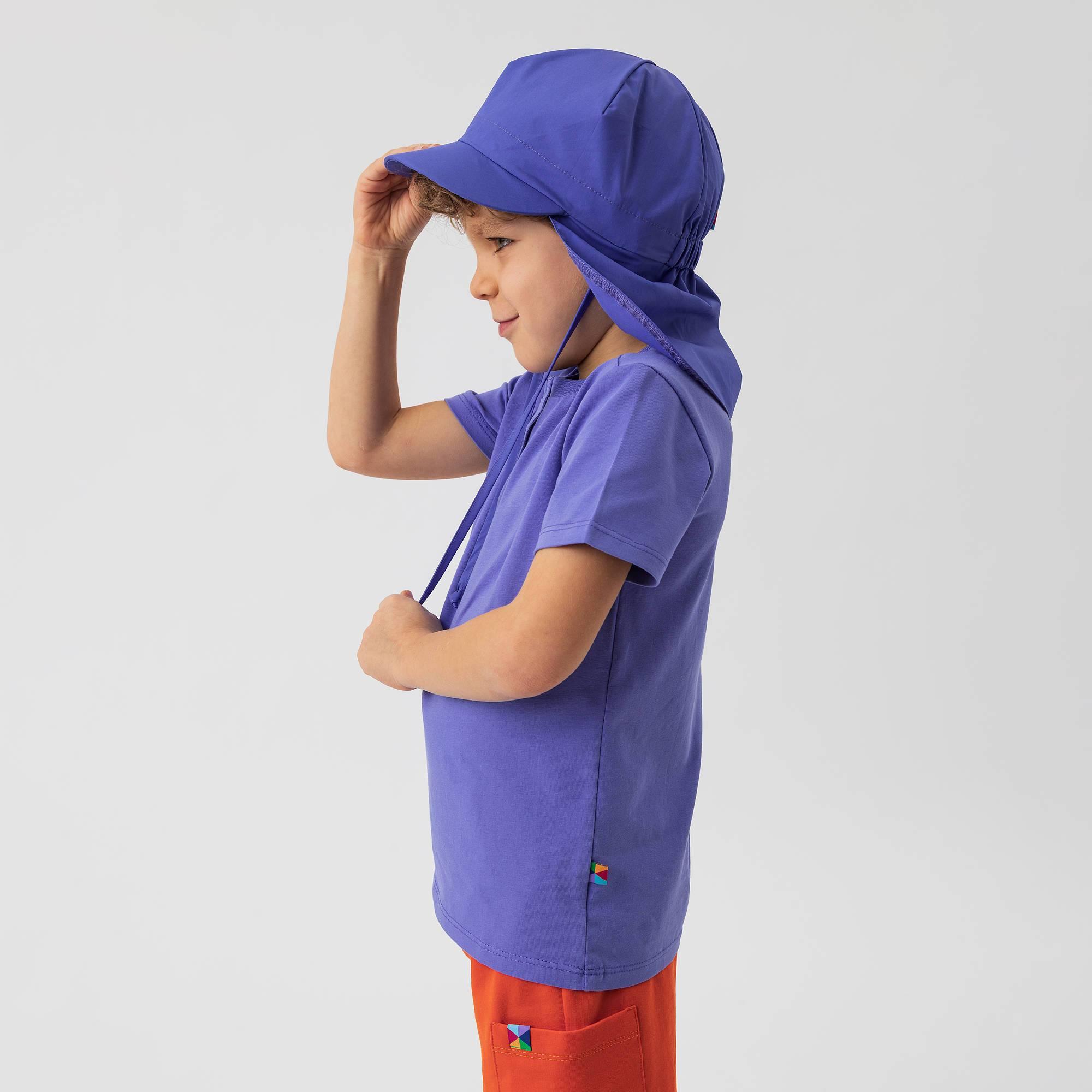 Very peri brimmed cap 2-5 y