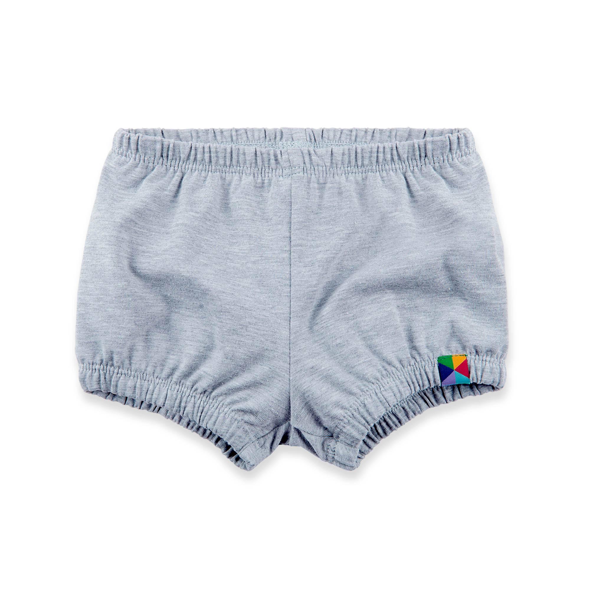 Grey melange bloomers