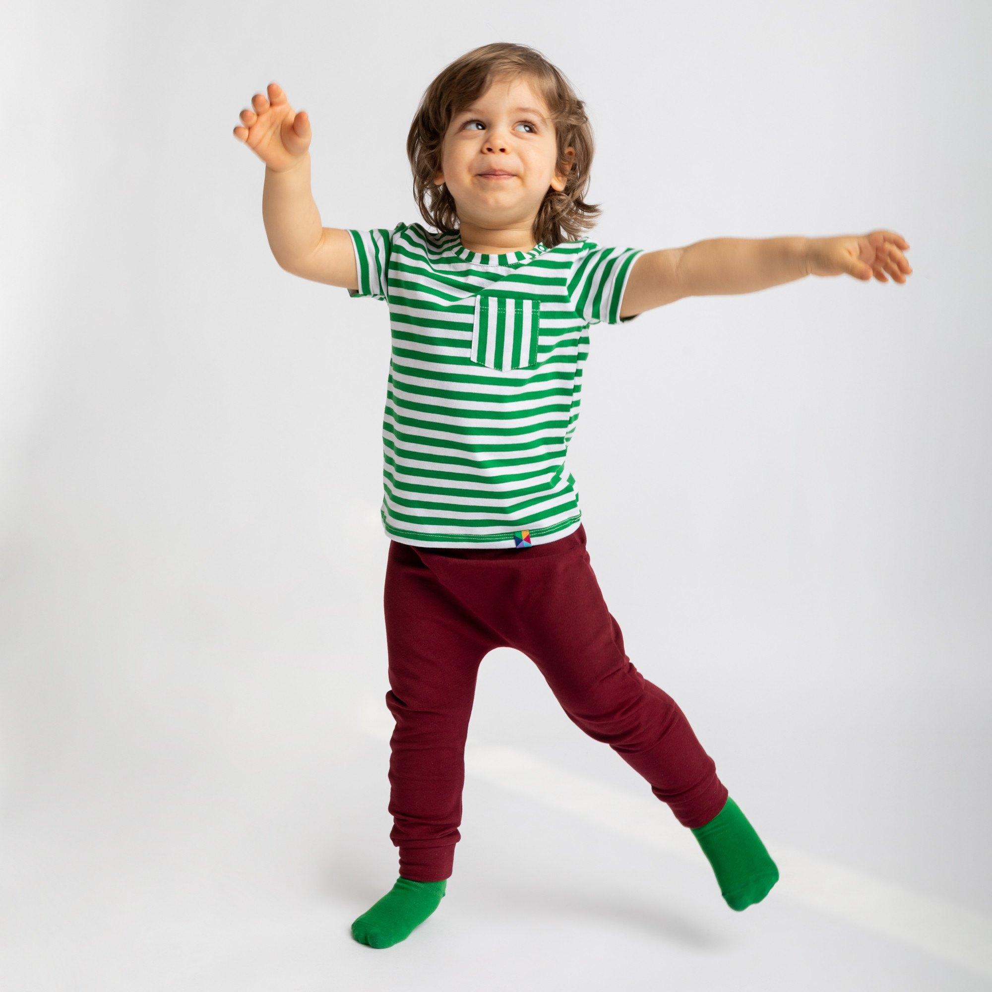 Green stripes T-shirt Baby