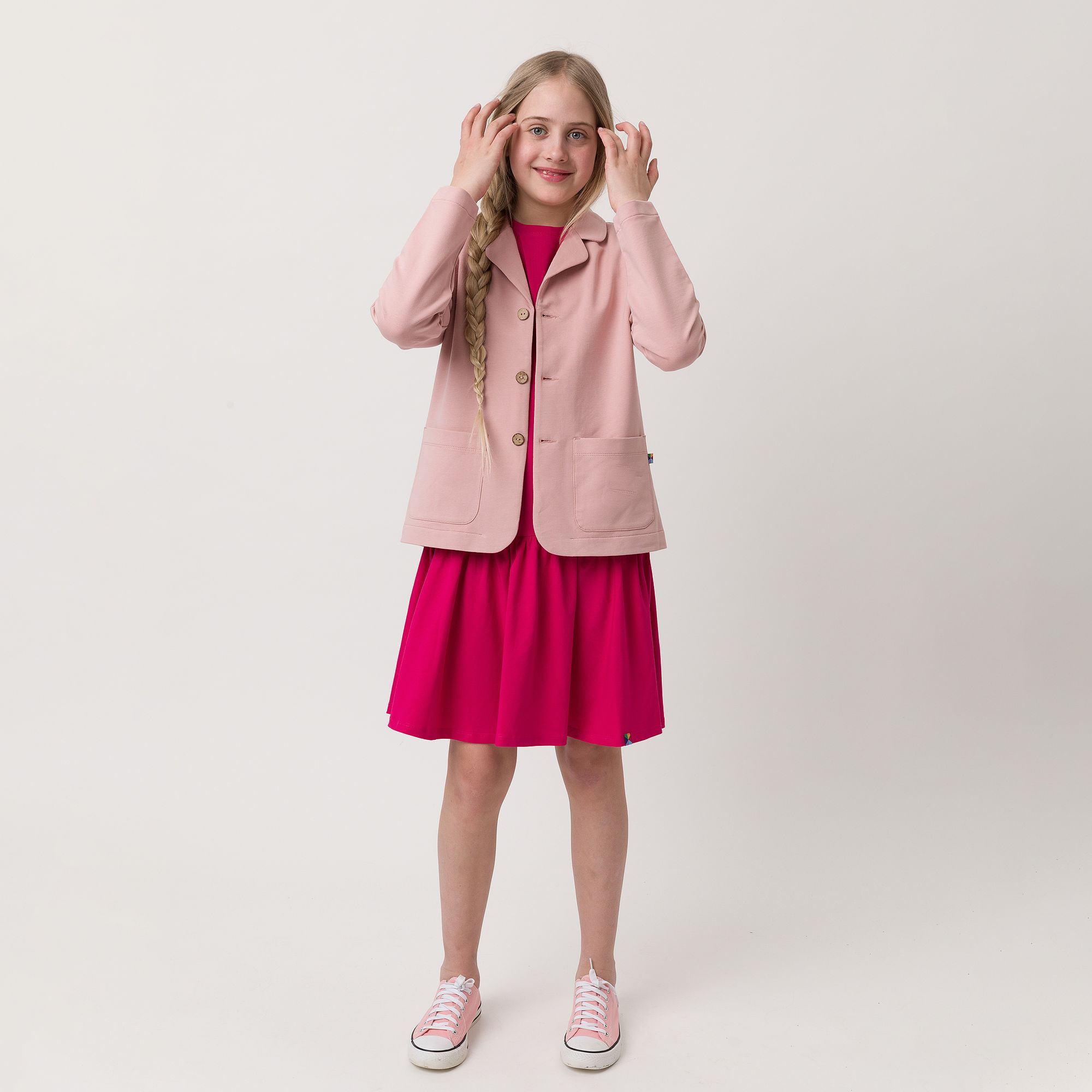 Pastel pink blazer jacket Junior