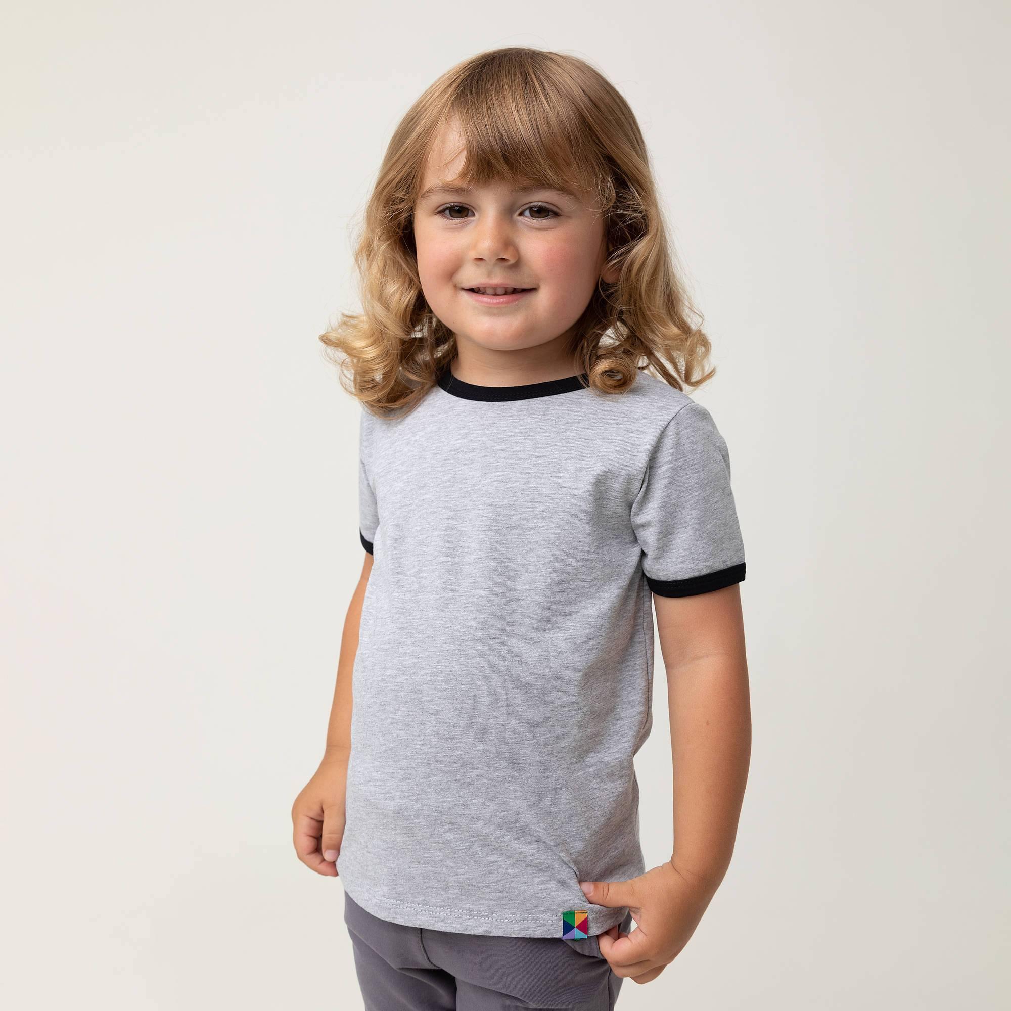 Grey melange T-shirt