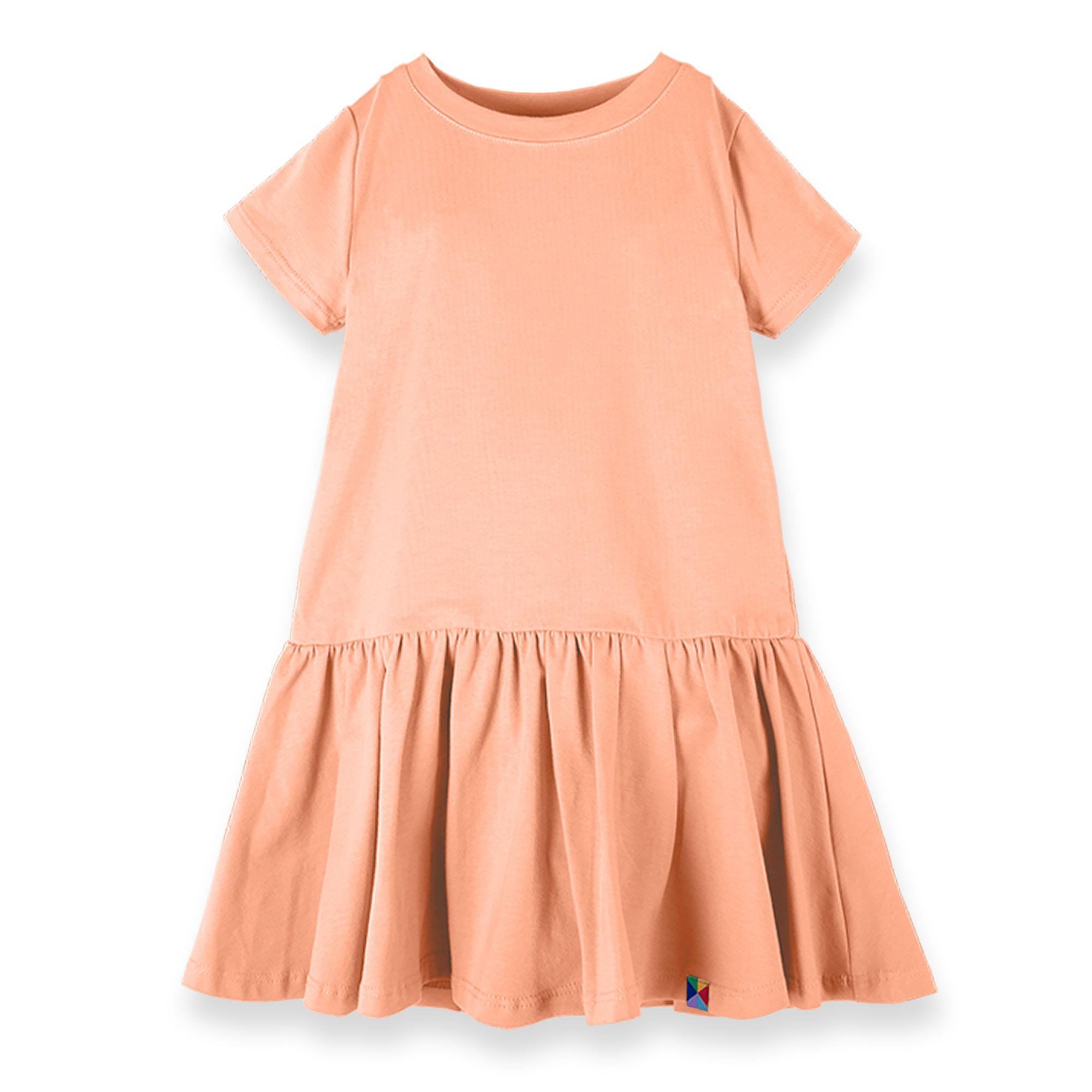 Apricot frill dress