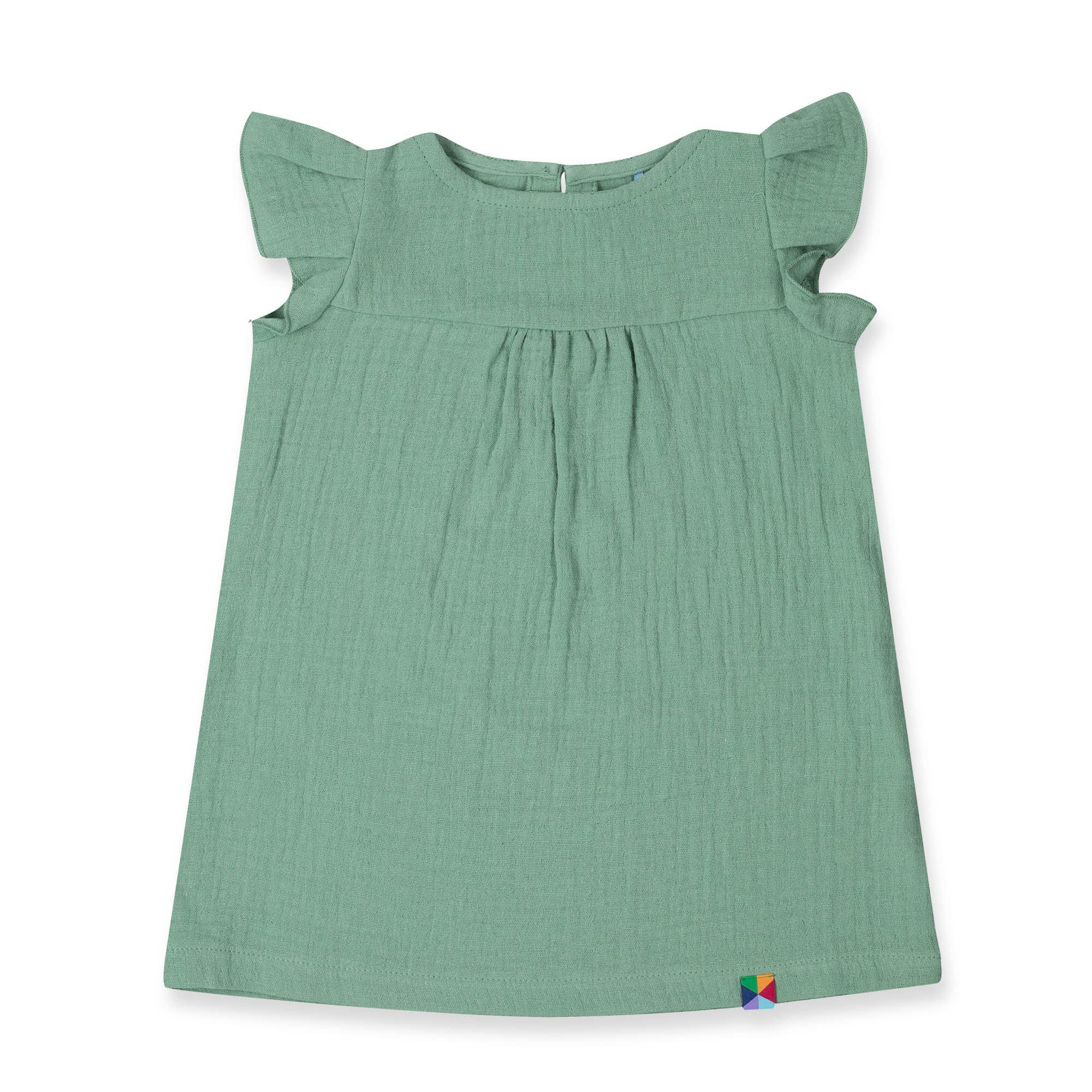 Celadon muslin dress Baby